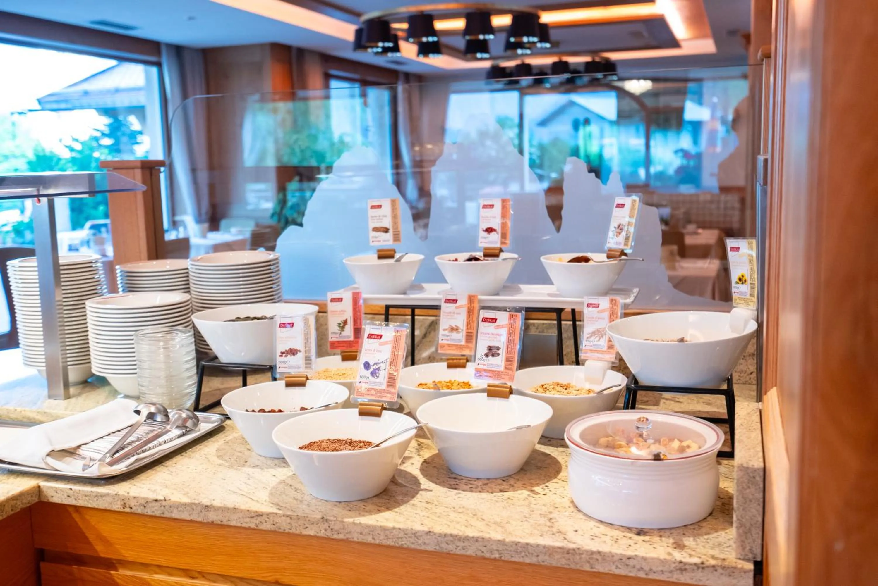 Breakfast in Hotel Cesa Tyrol