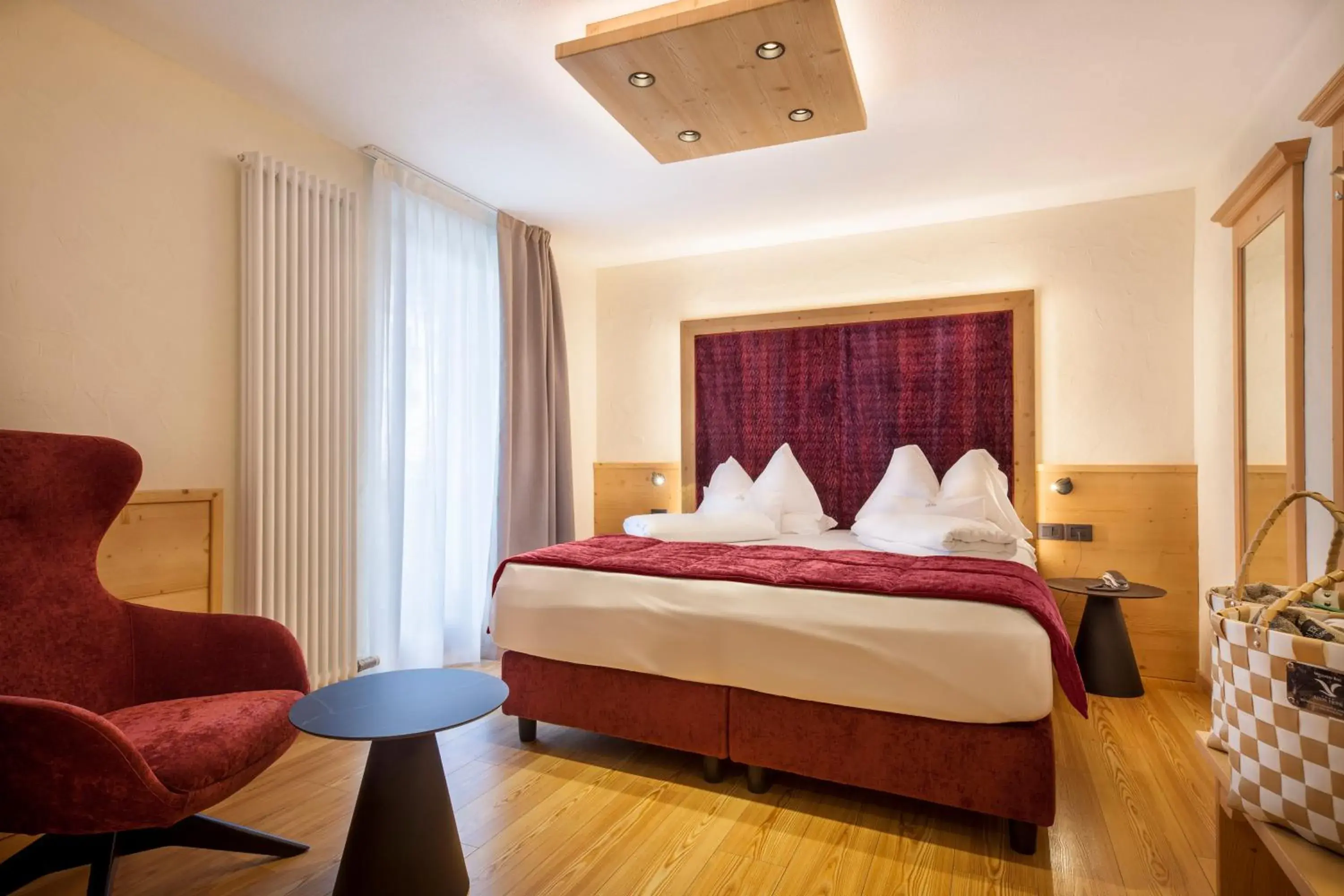 Bed in ADLER MERYEM wellness hotel - Andalo Bed in ADLER MERYEM wellness hotel - Andalo