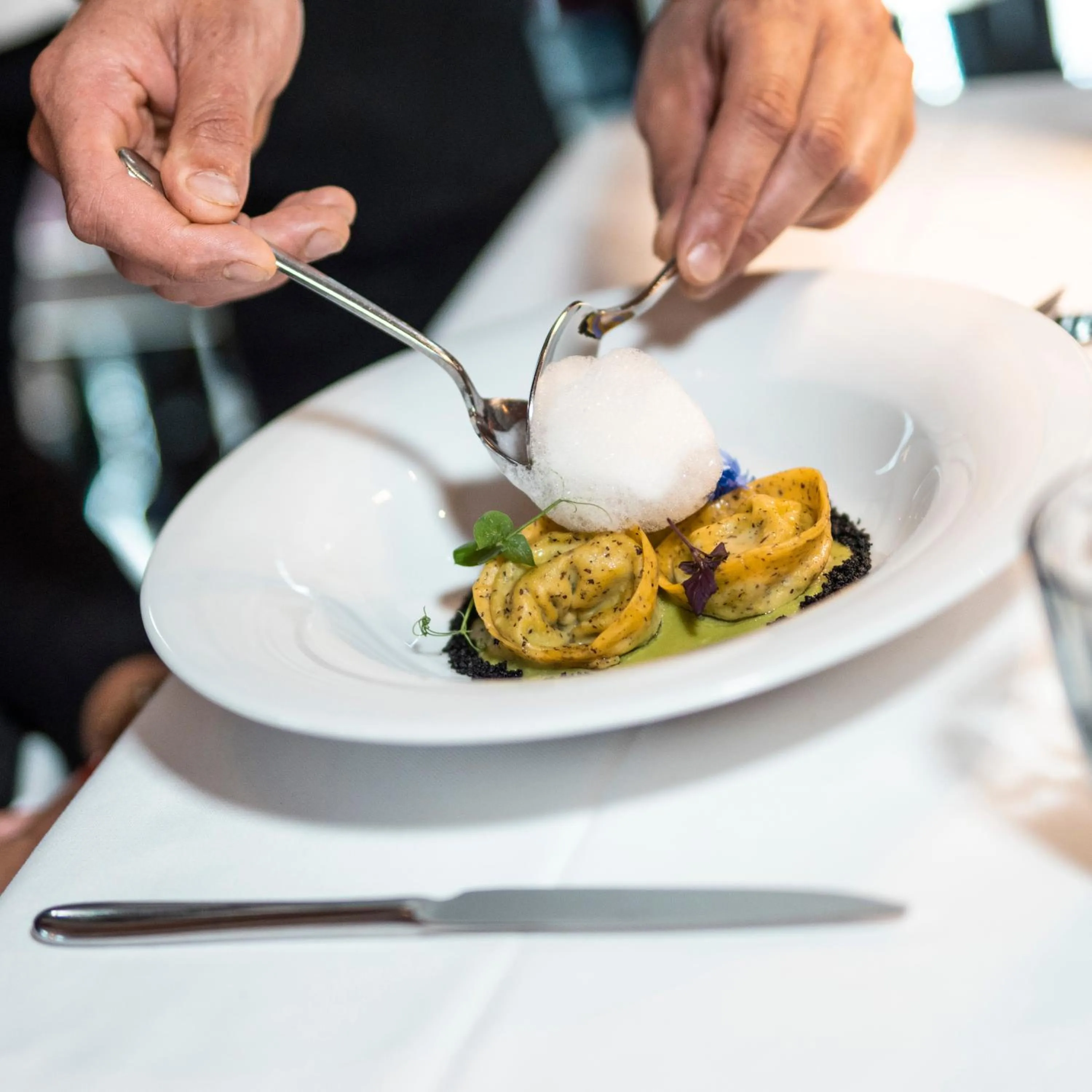 Food in ADLER MERYEM wellness hotel - Andalo