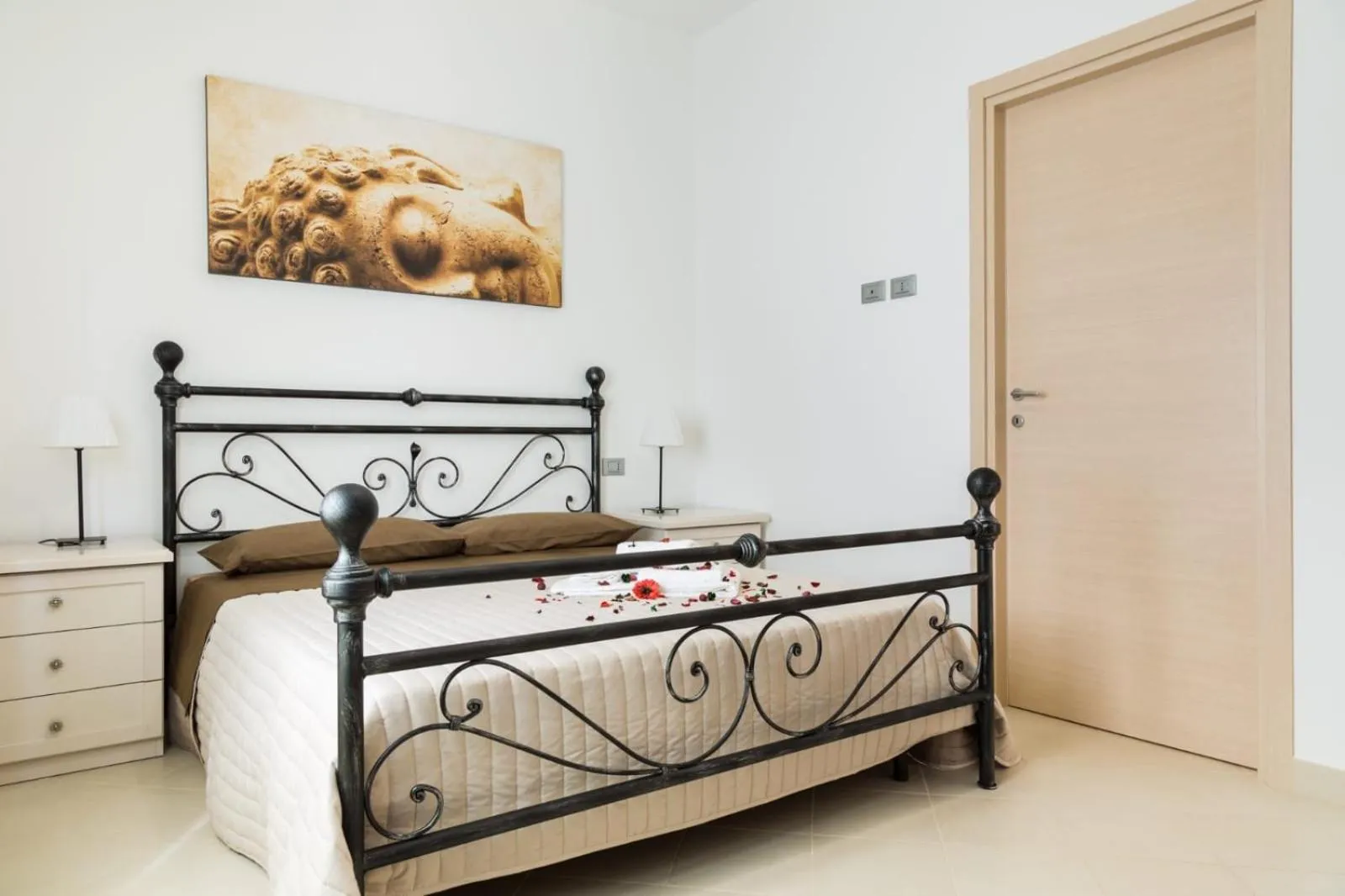 Bed in Villa Rosina