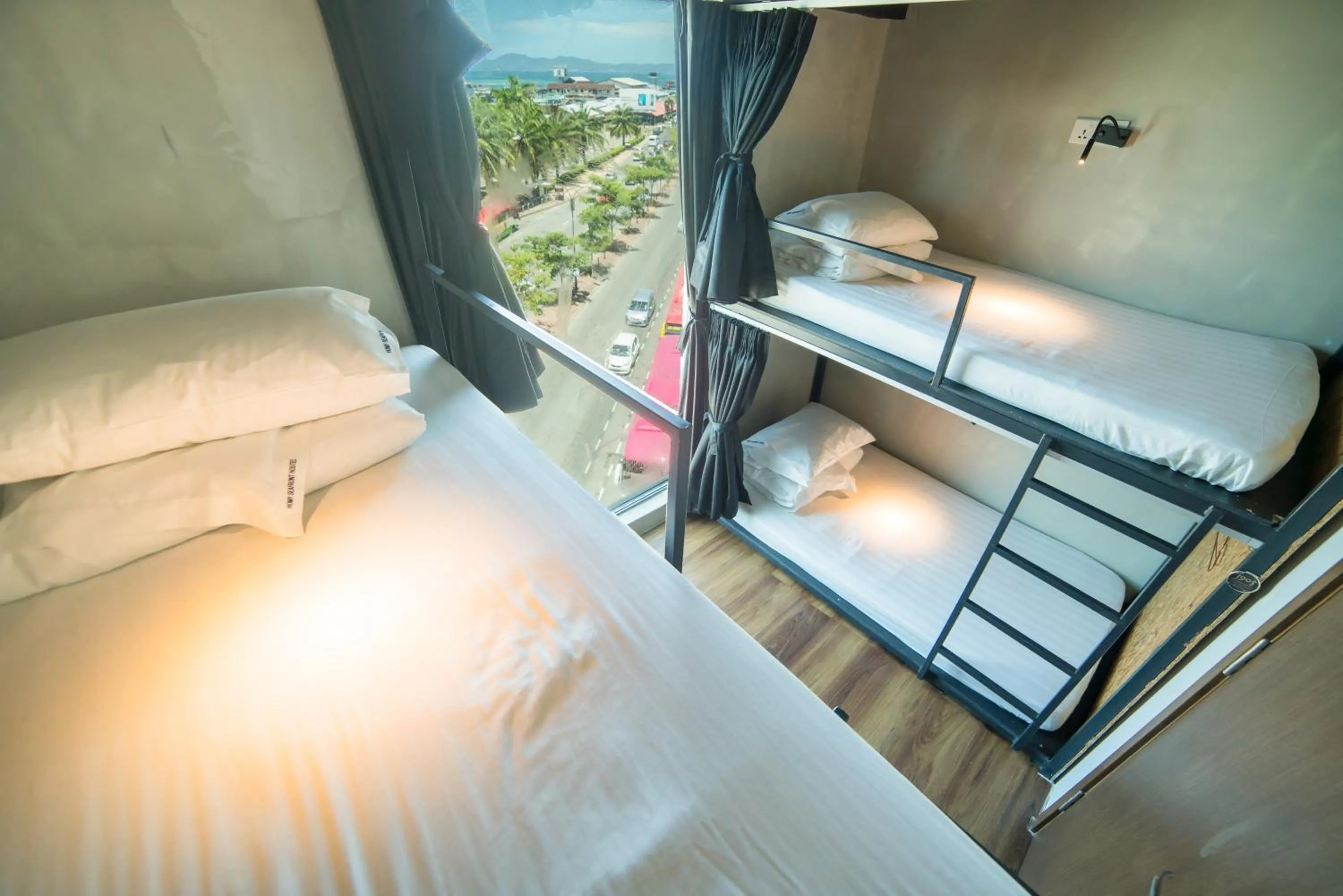 Bed in Homy Seafront Hostel