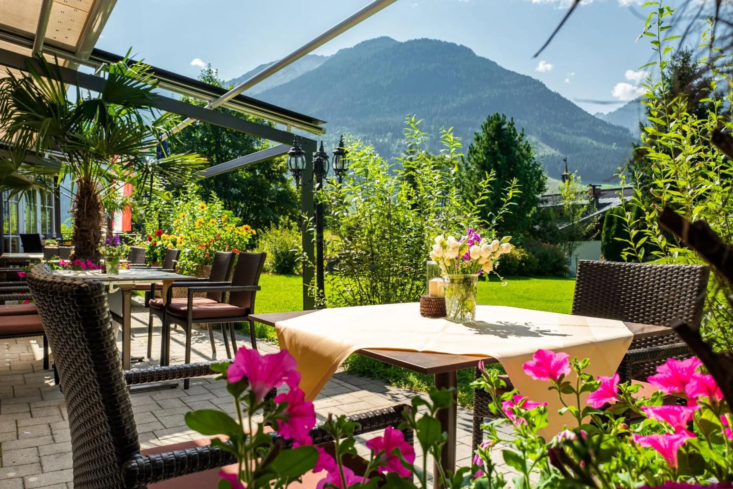 Balcony/Terrace in Hotel Hubertus
