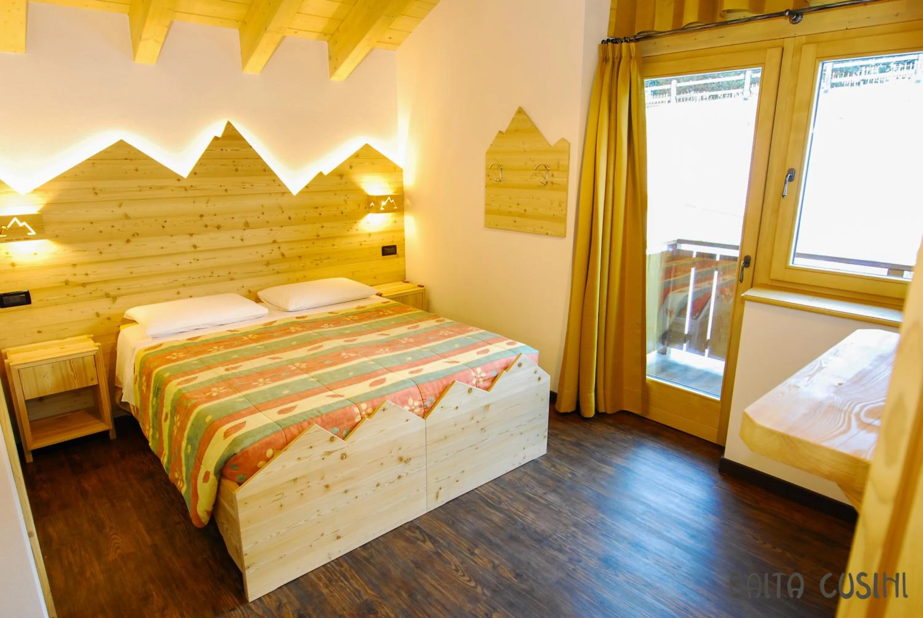 Bedroom, Bed in Residence Baita Cusini
