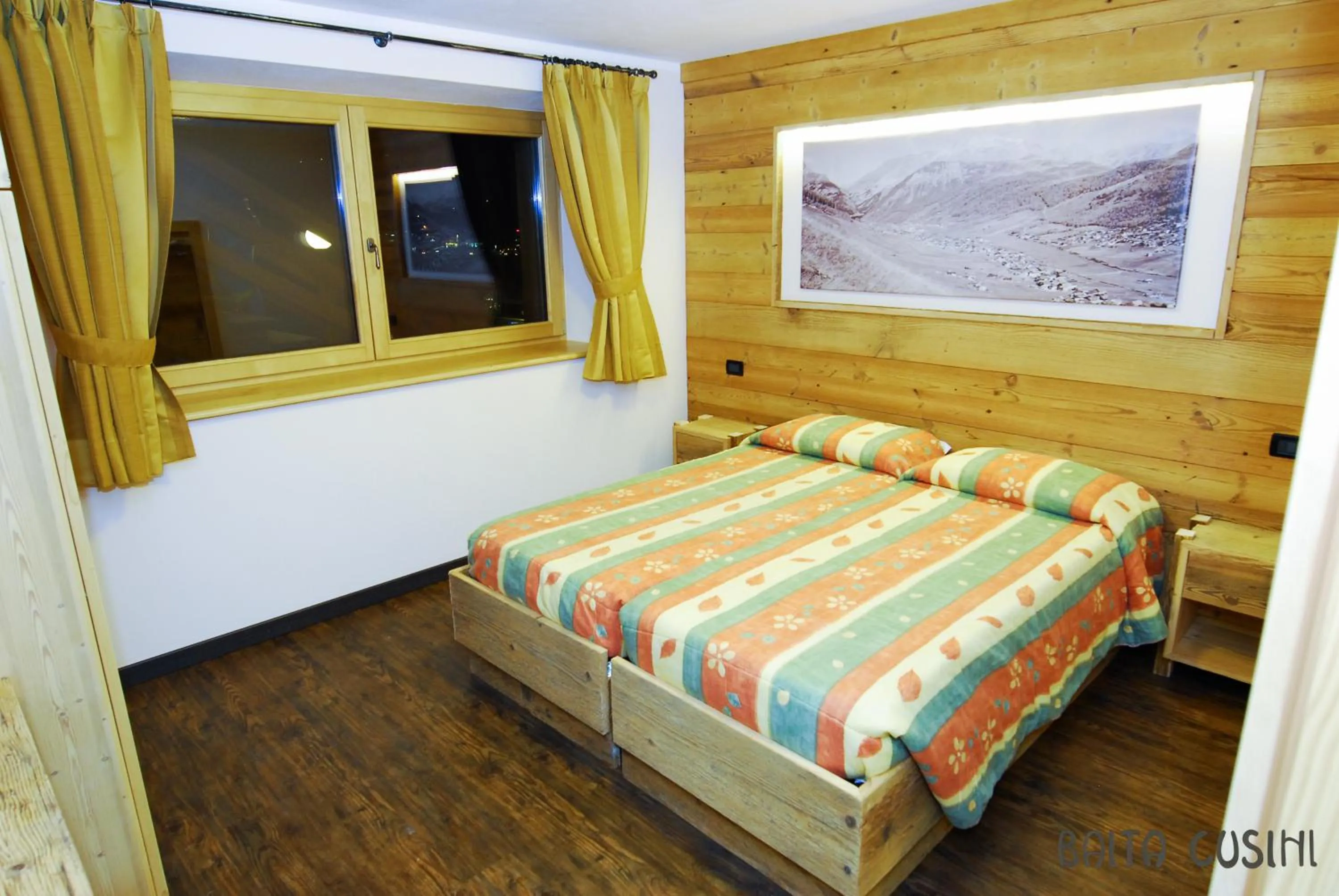 Bedroom, Bed in Residence Baita Cusini