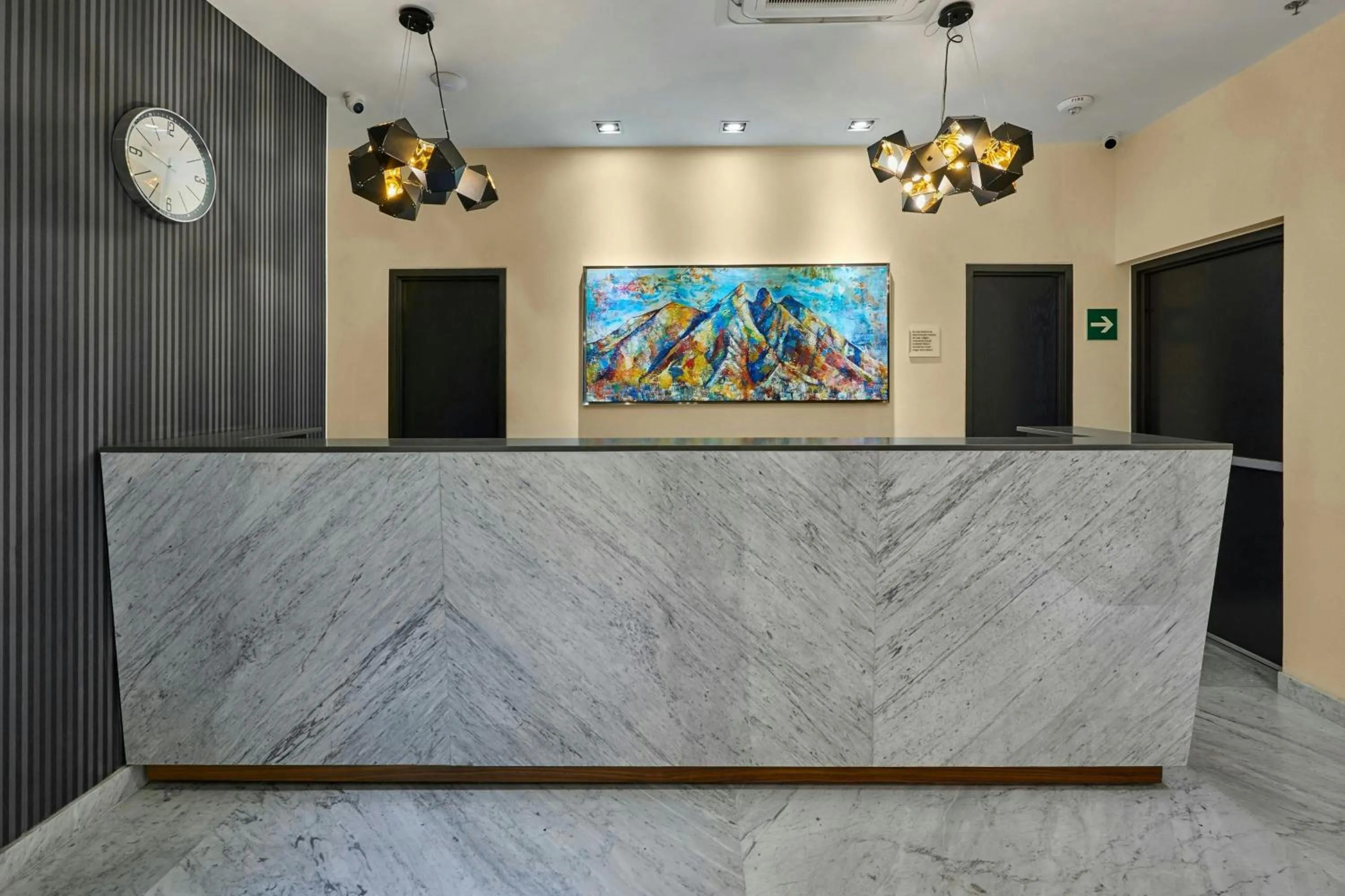 Lobby or reception in SJ Grand Hotel