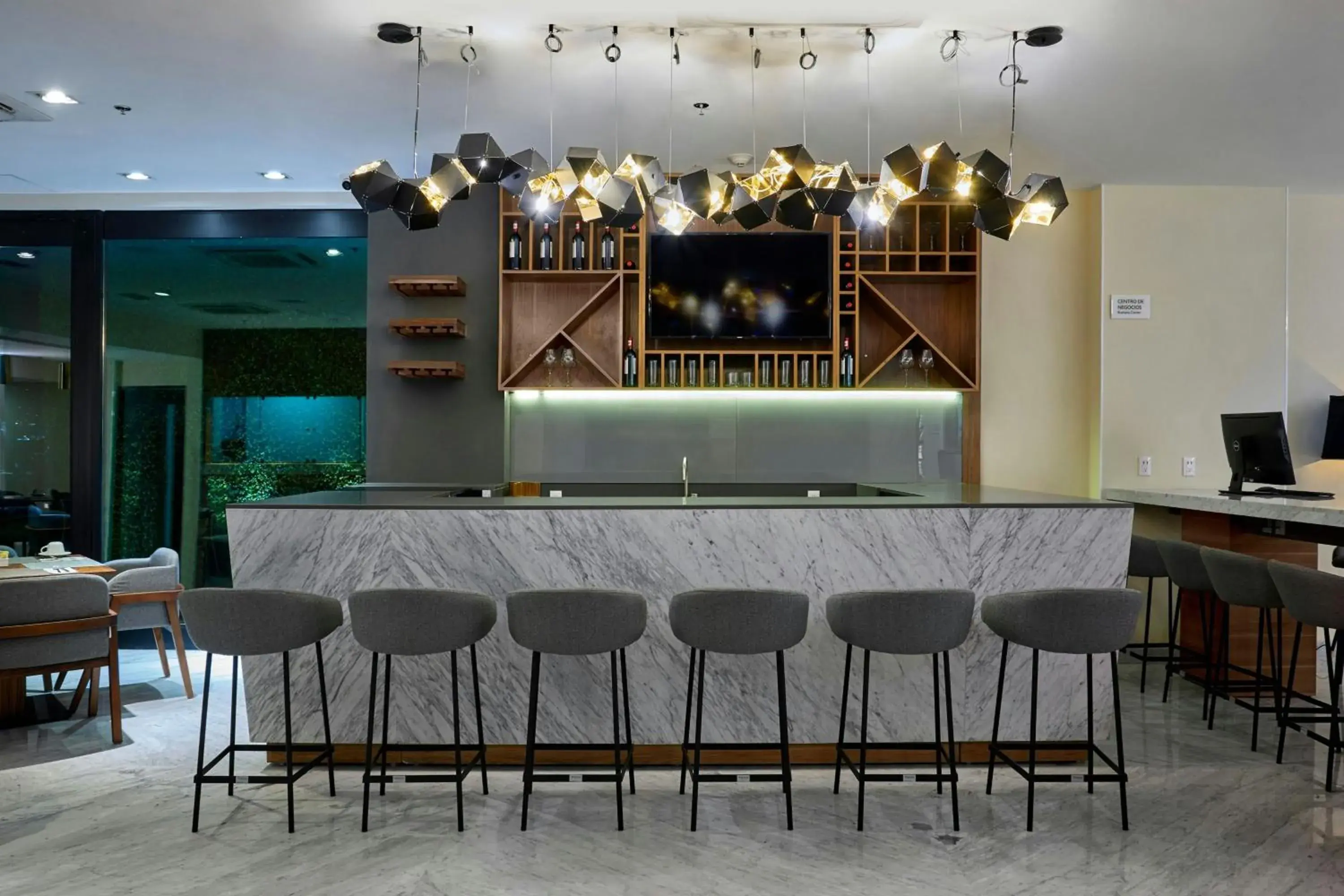 Lobby or reception in SJ Grand Hotel Monterrey Lobby or reception in SJ Grand Hotel Monterrey