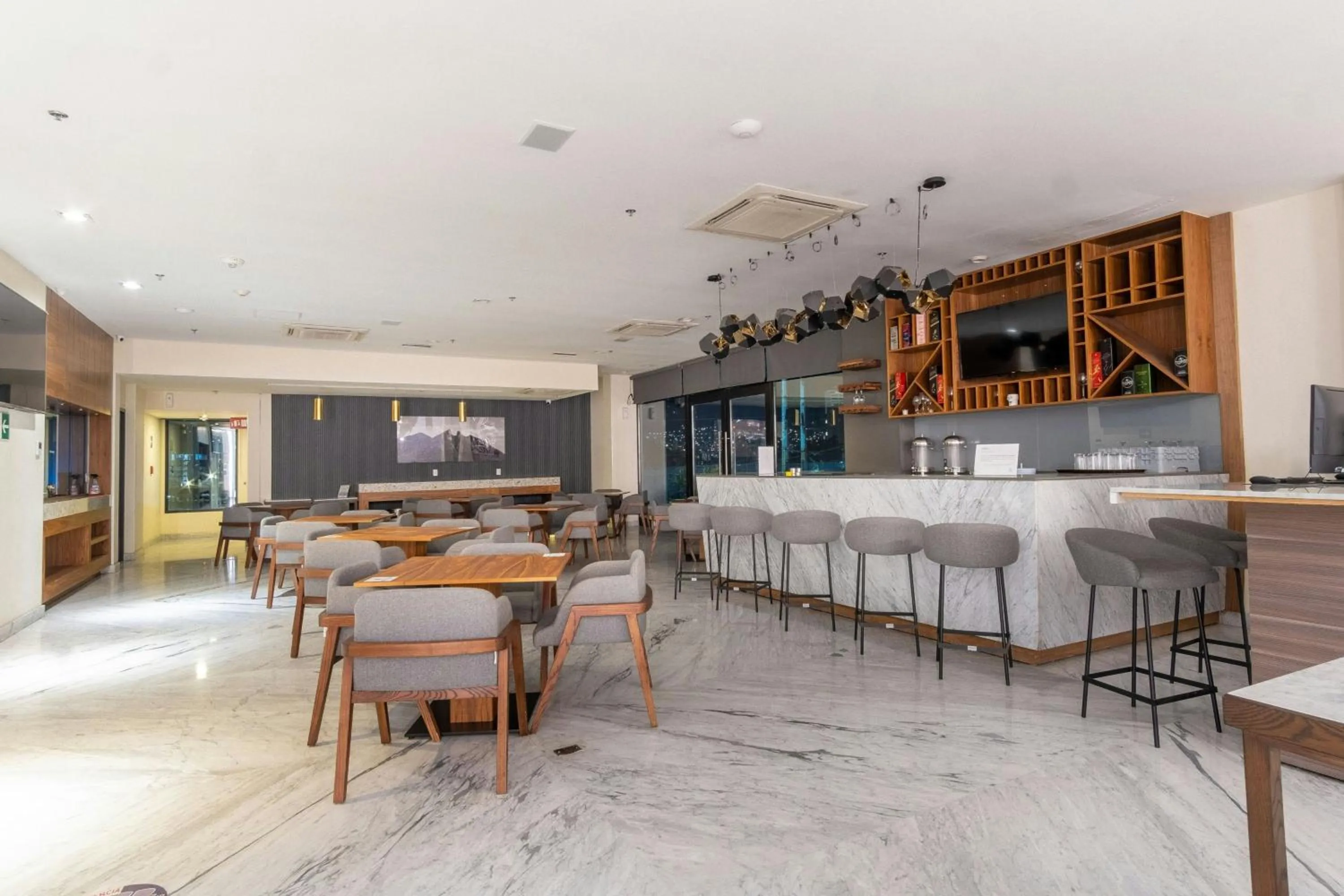 Lobby or reception in SJ Grand Hotel