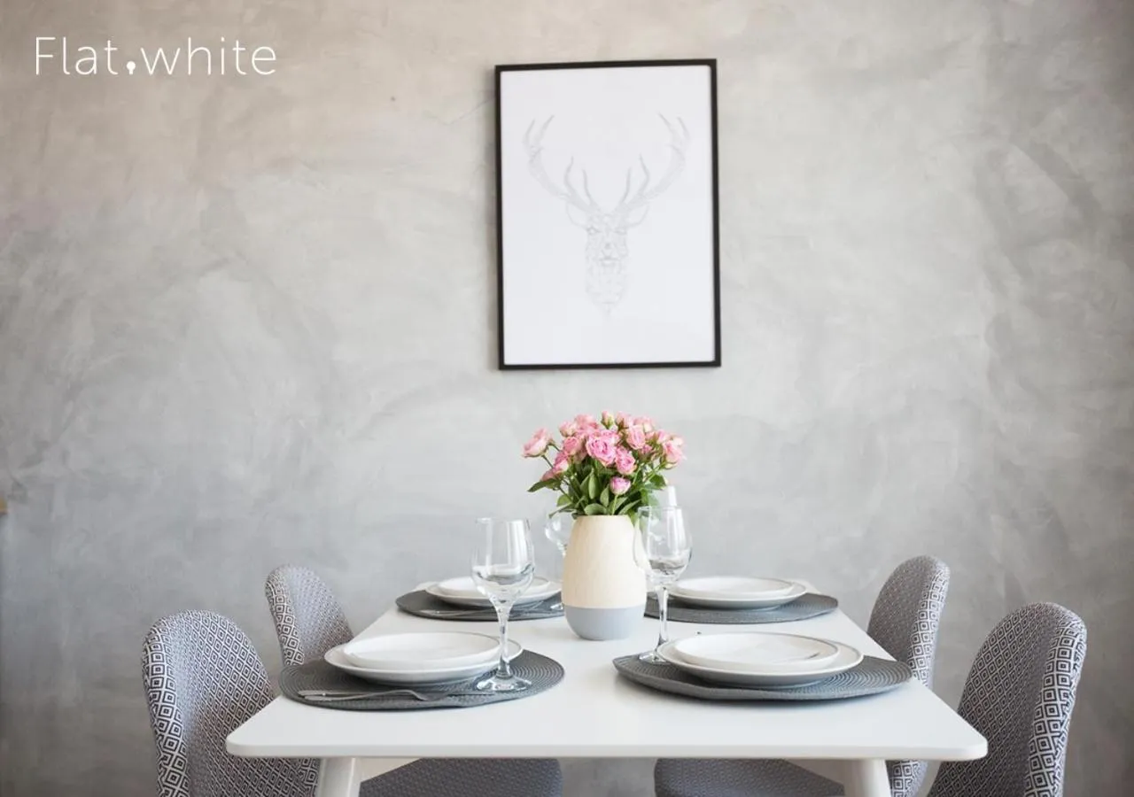 Dining area in Apartamenty Flat White Zamkowa 4-6
