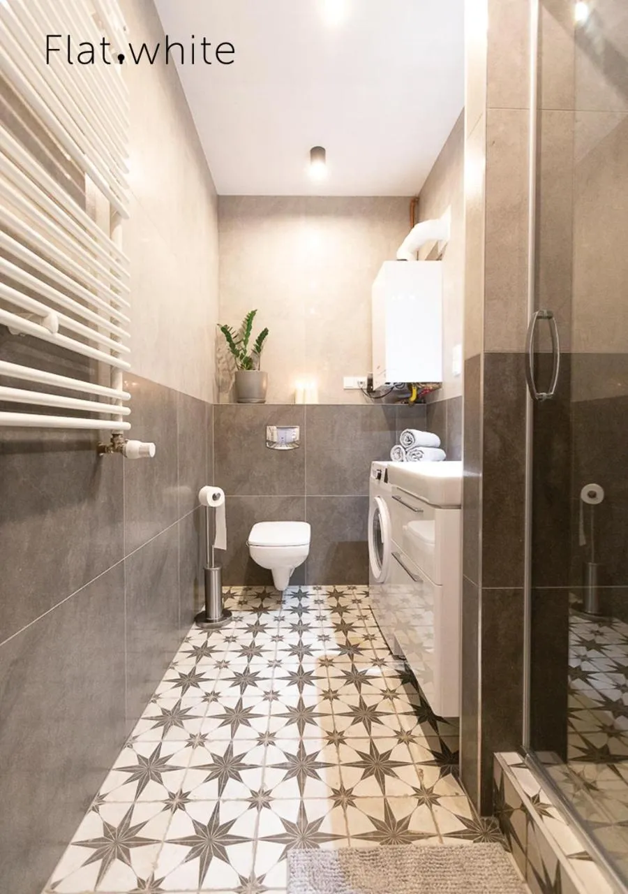 Bathroom in Apartamenty Flat White Zamkowa 4-6