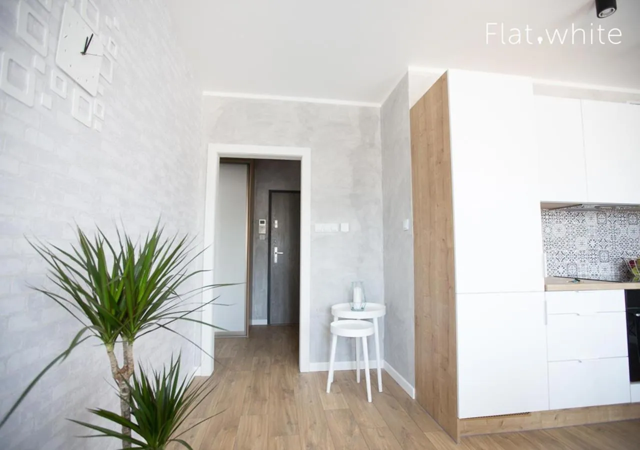 Kitchen or kitchenette in Apartamenty Flat White Zamkowa 4-6