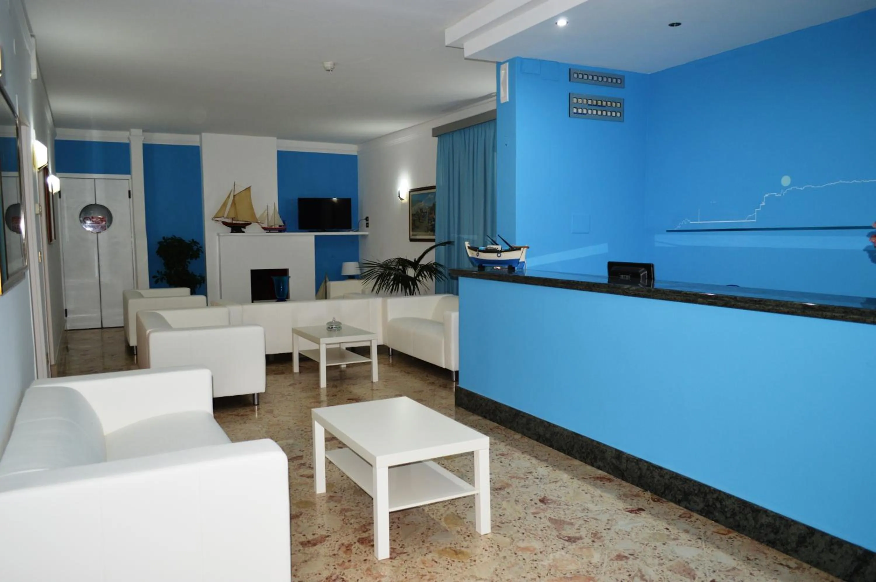 Lobby or reception in Delfino