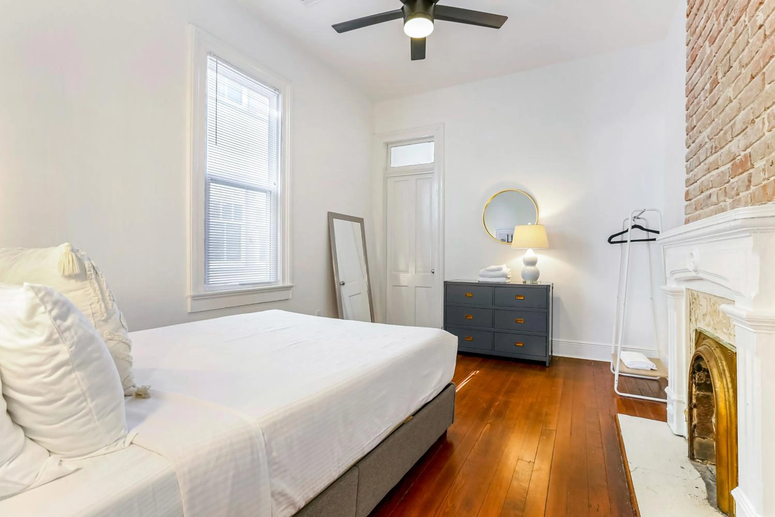 Bedroom, Bed in Private 2BR in Uptown by Hosteeva