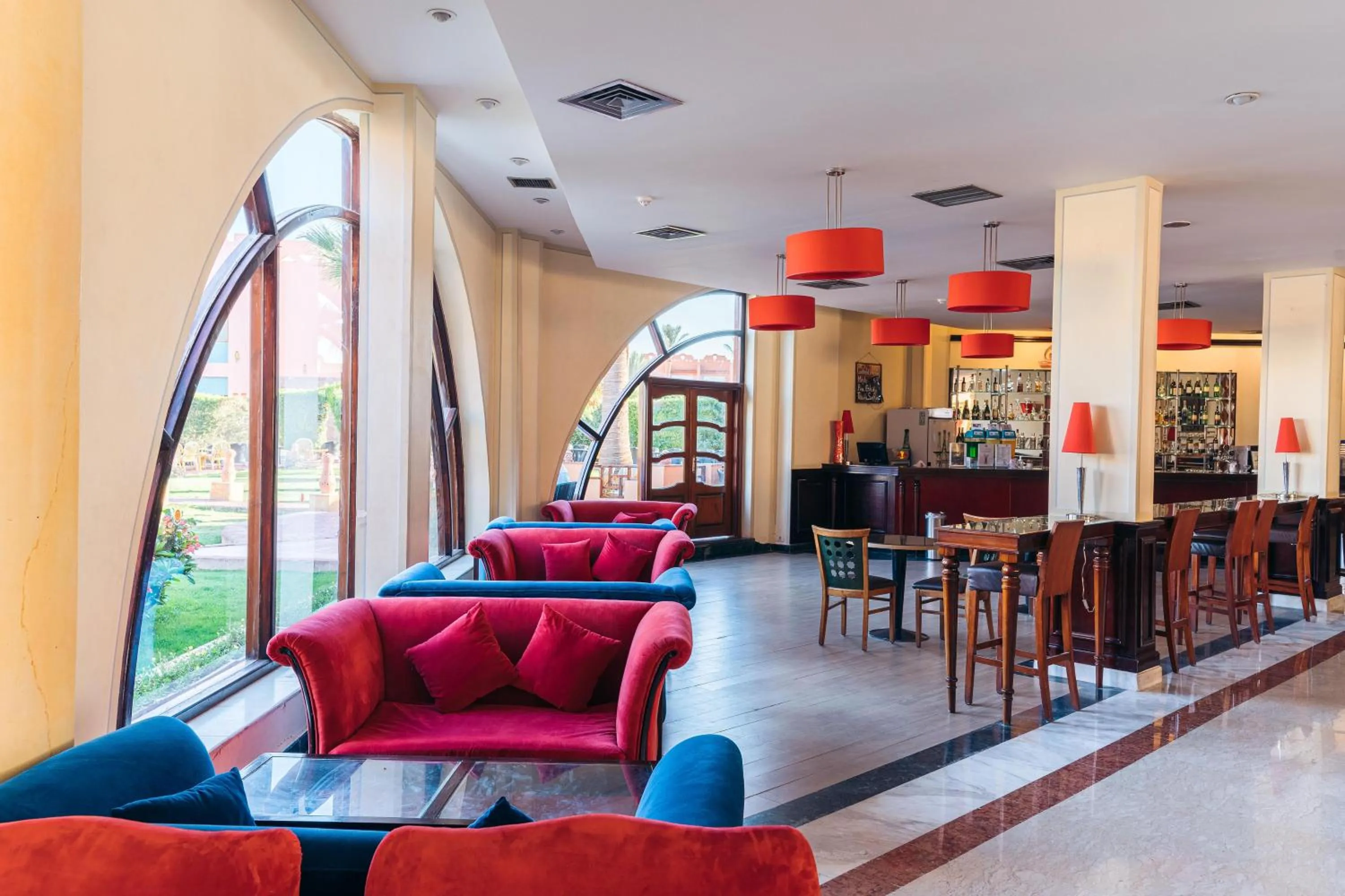 Lobby or reception in Nubian Village, Families and Couples only