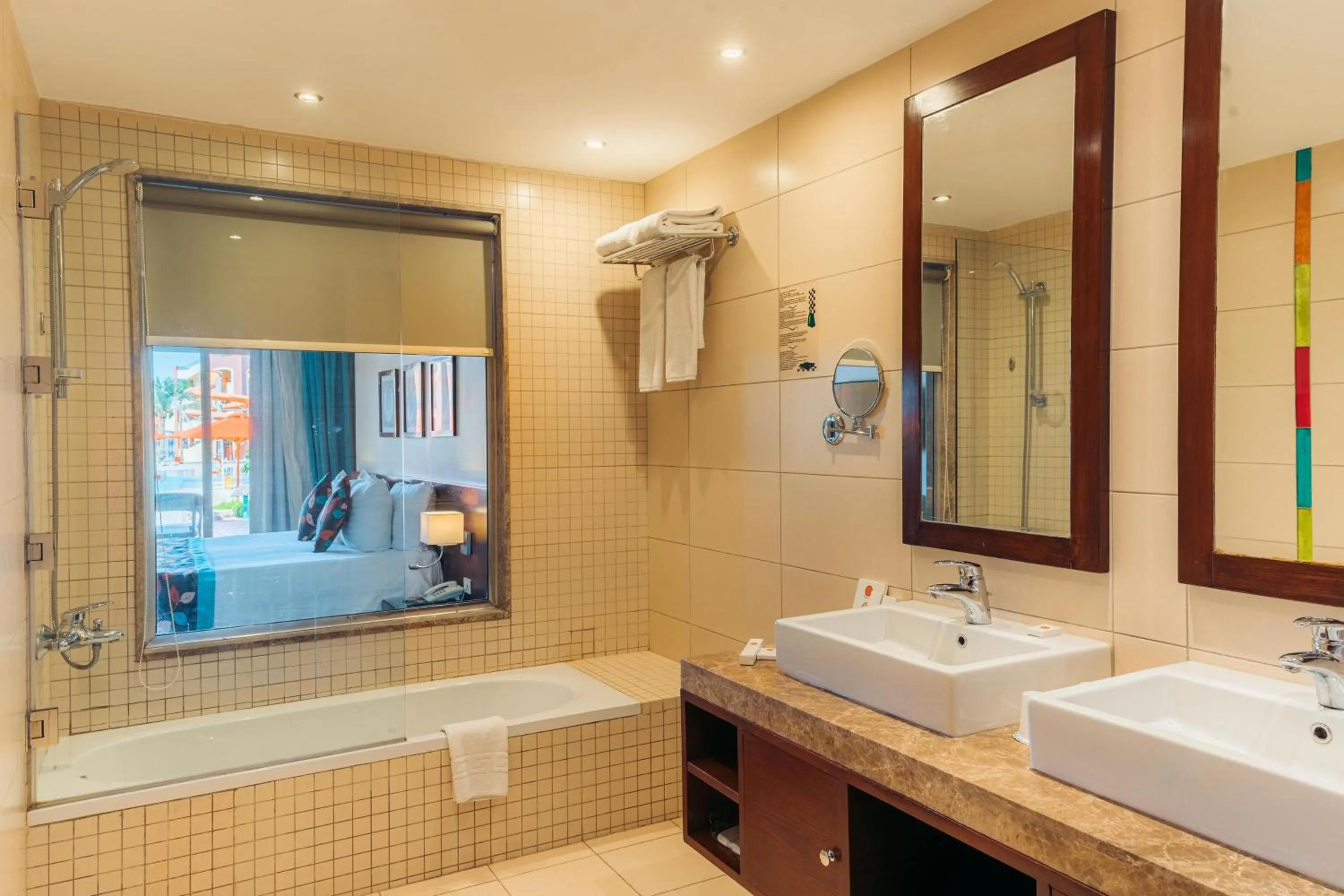 Bathroom in Nubian Village, Families and Couples only