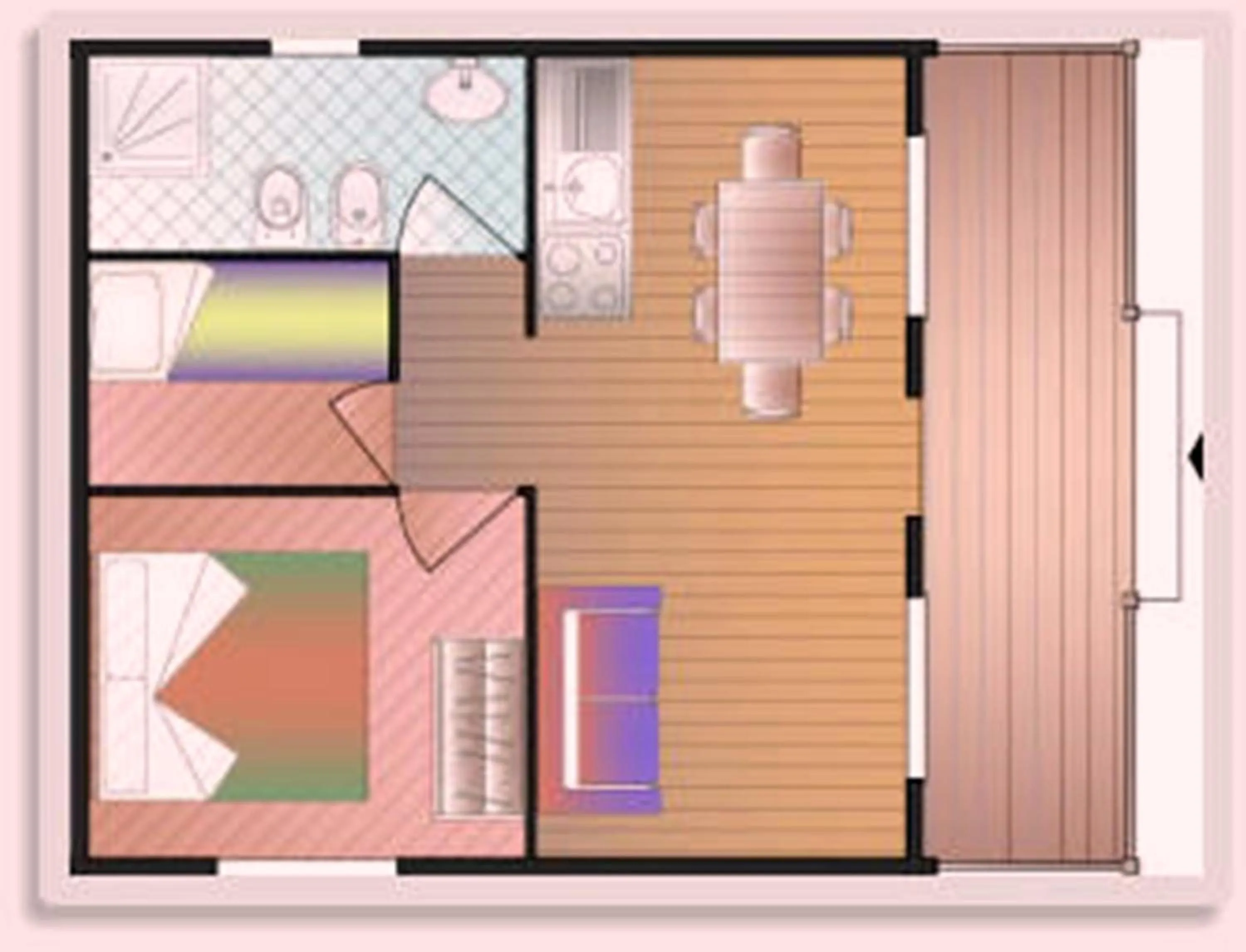 Floor plan in Villaggio Gofree