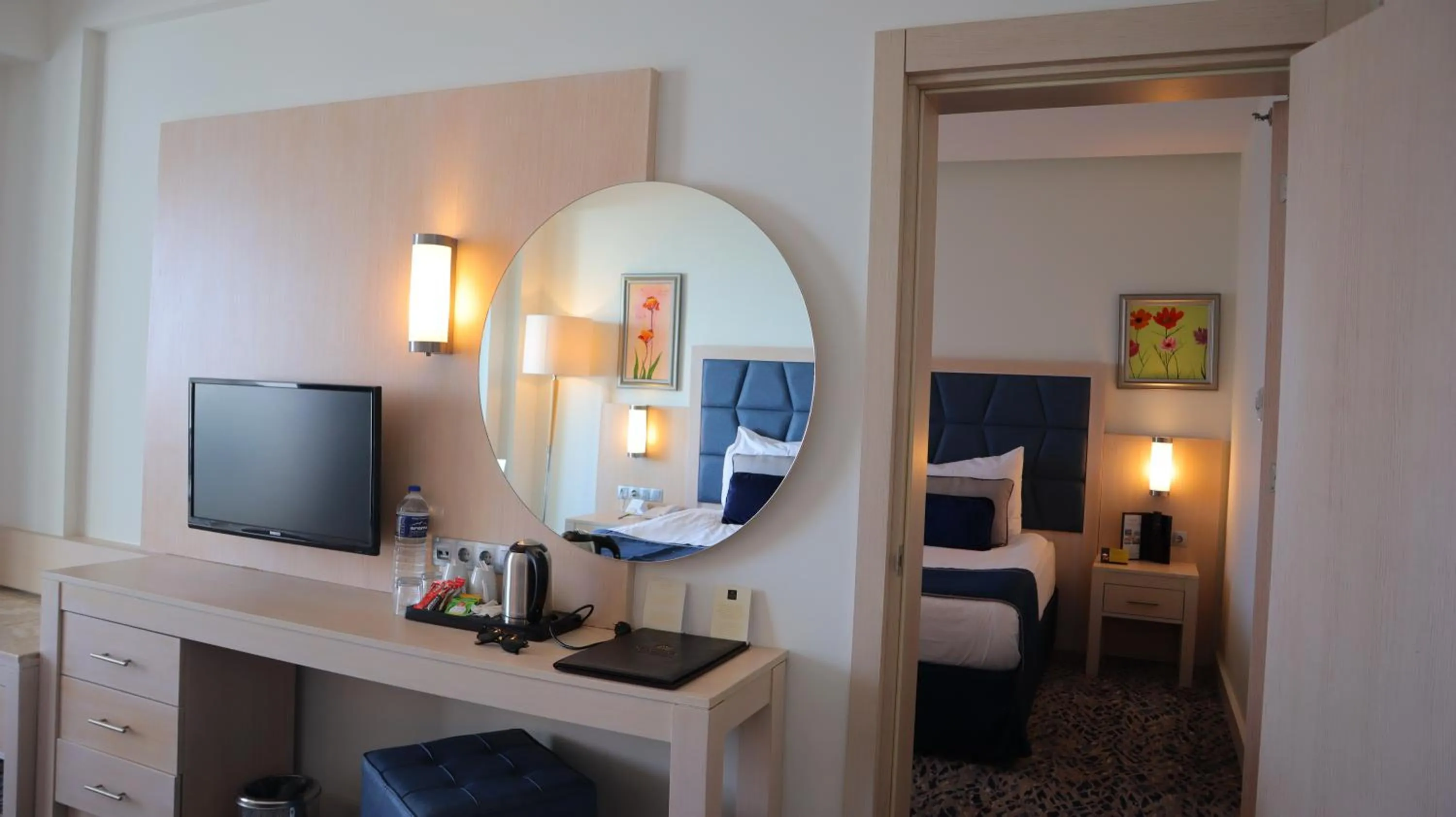 TV and multimedia, Bed in Kamelya Fulya Hotel & Aqua - Ultra All Inclusive