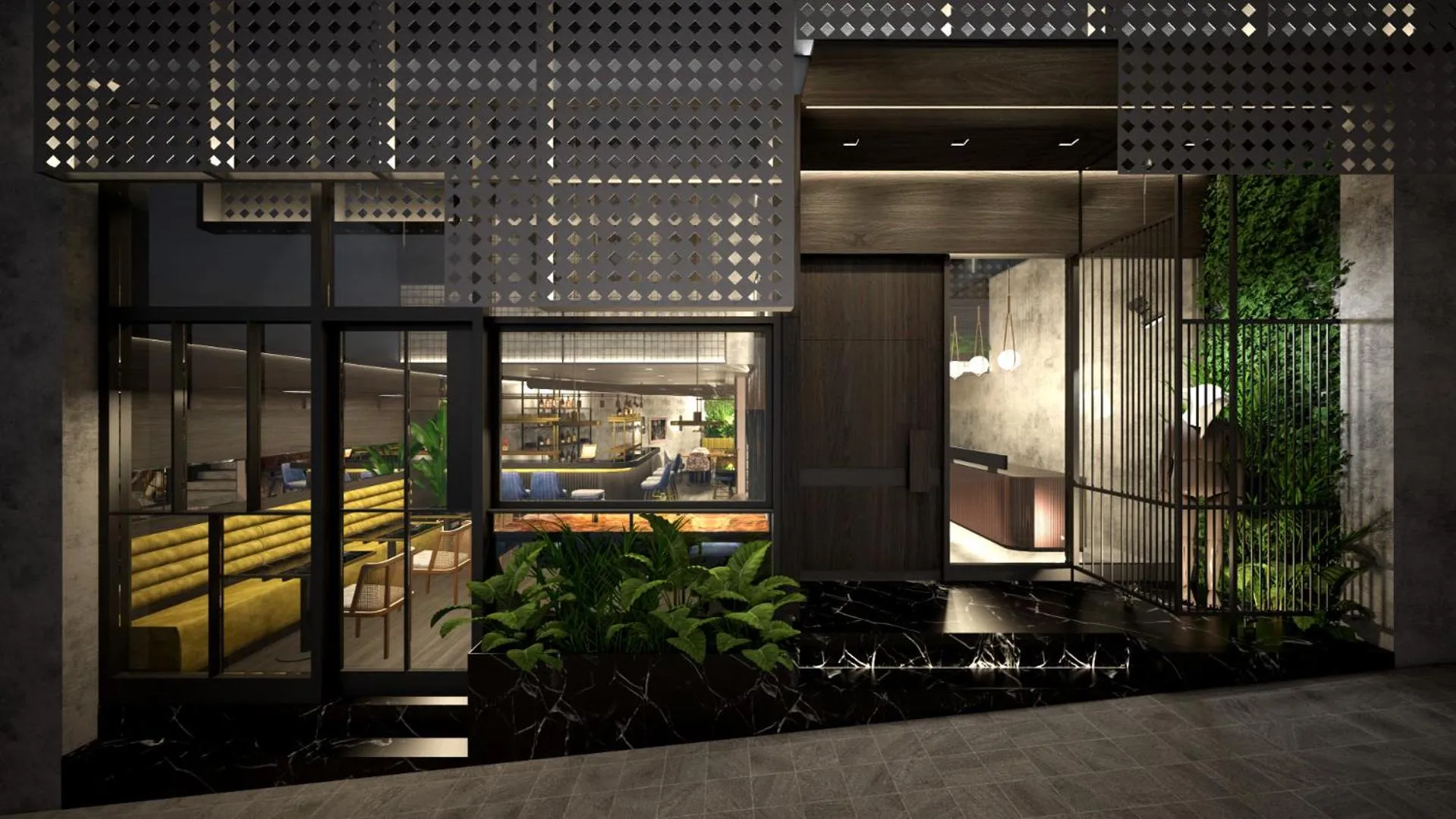 Property building in Project 3 Urban Chic Hotel