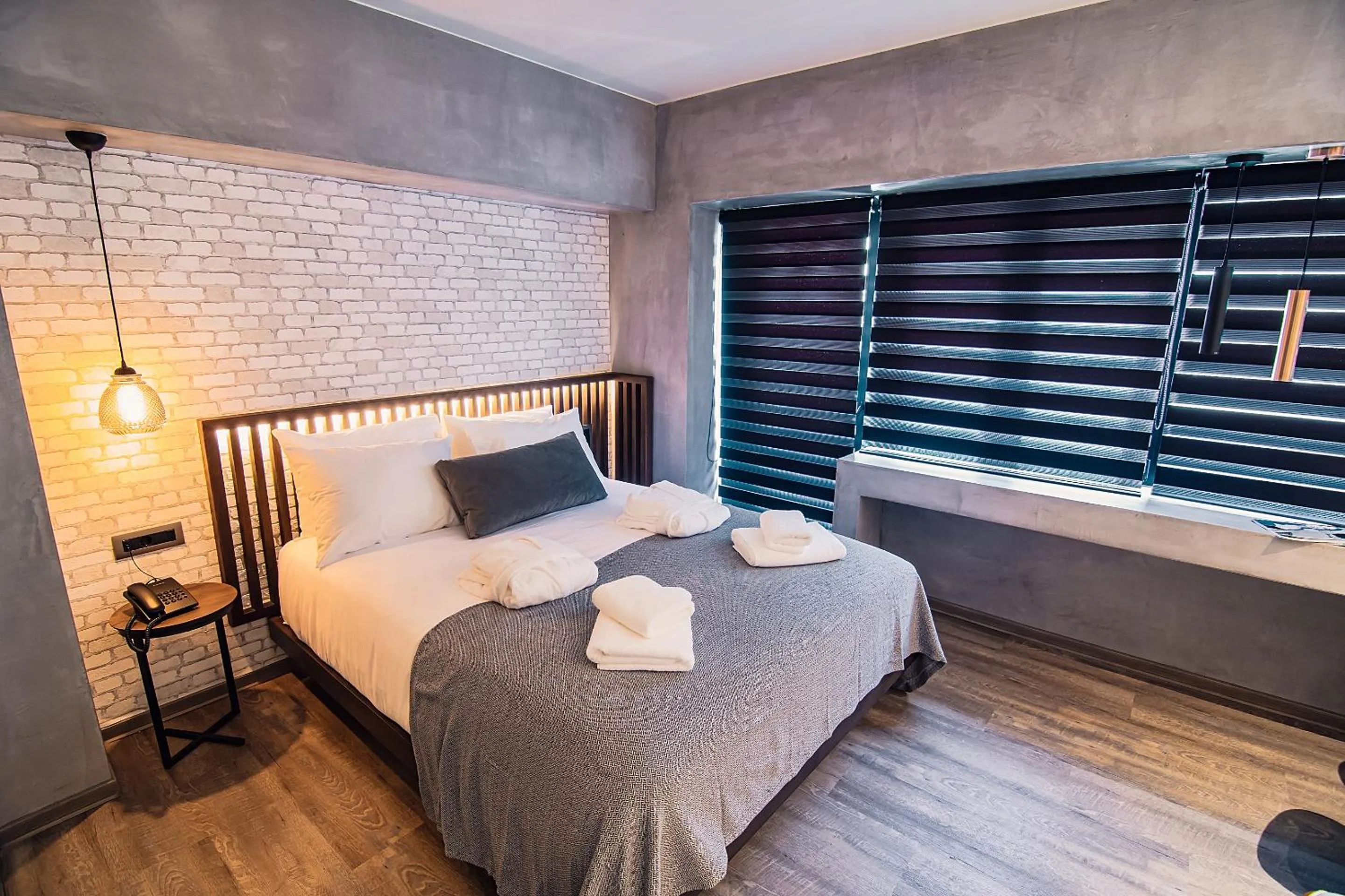 Bed in Project 3 Urban Chic Hotel