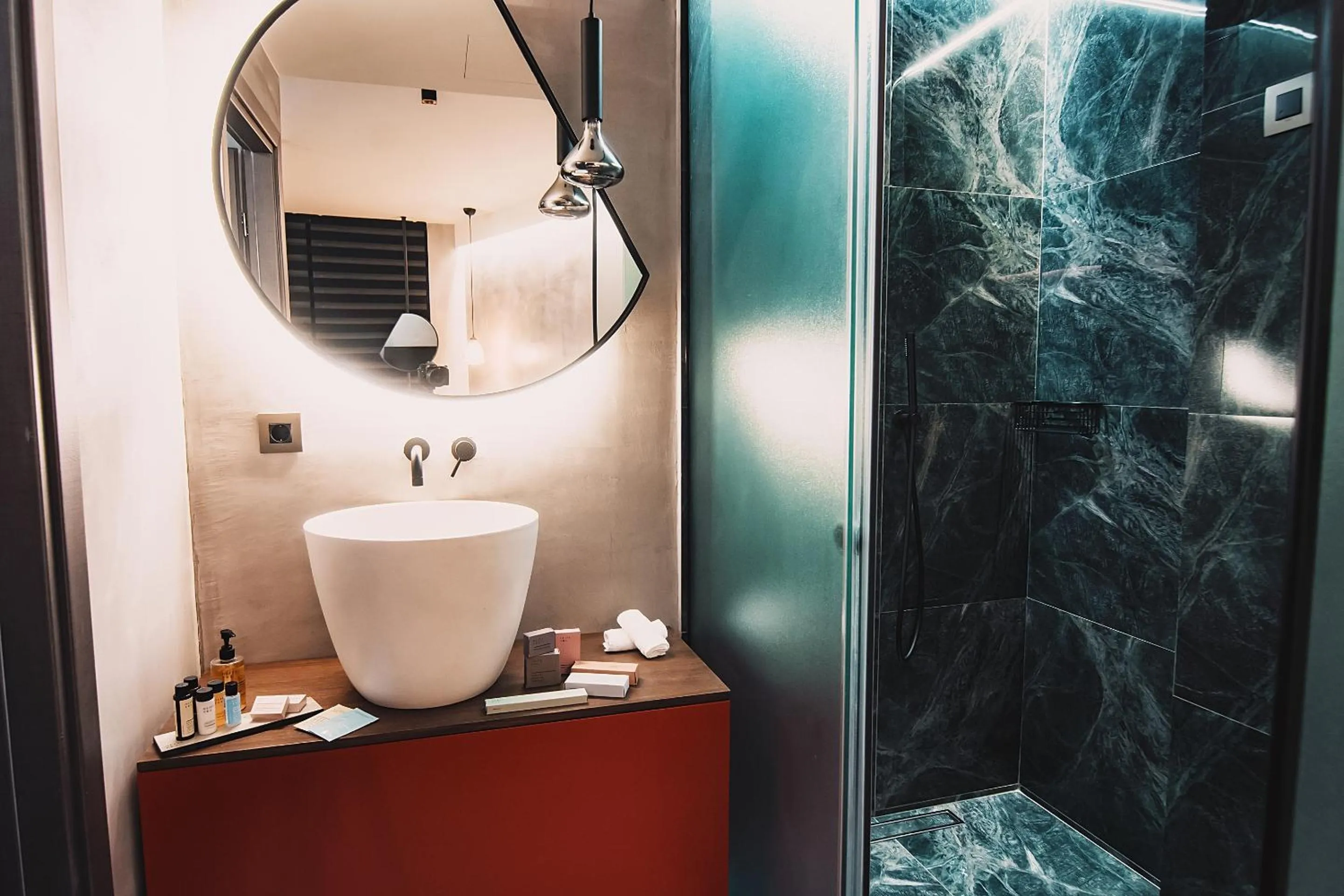 Shower in Project 3 Urban Chic Hotel