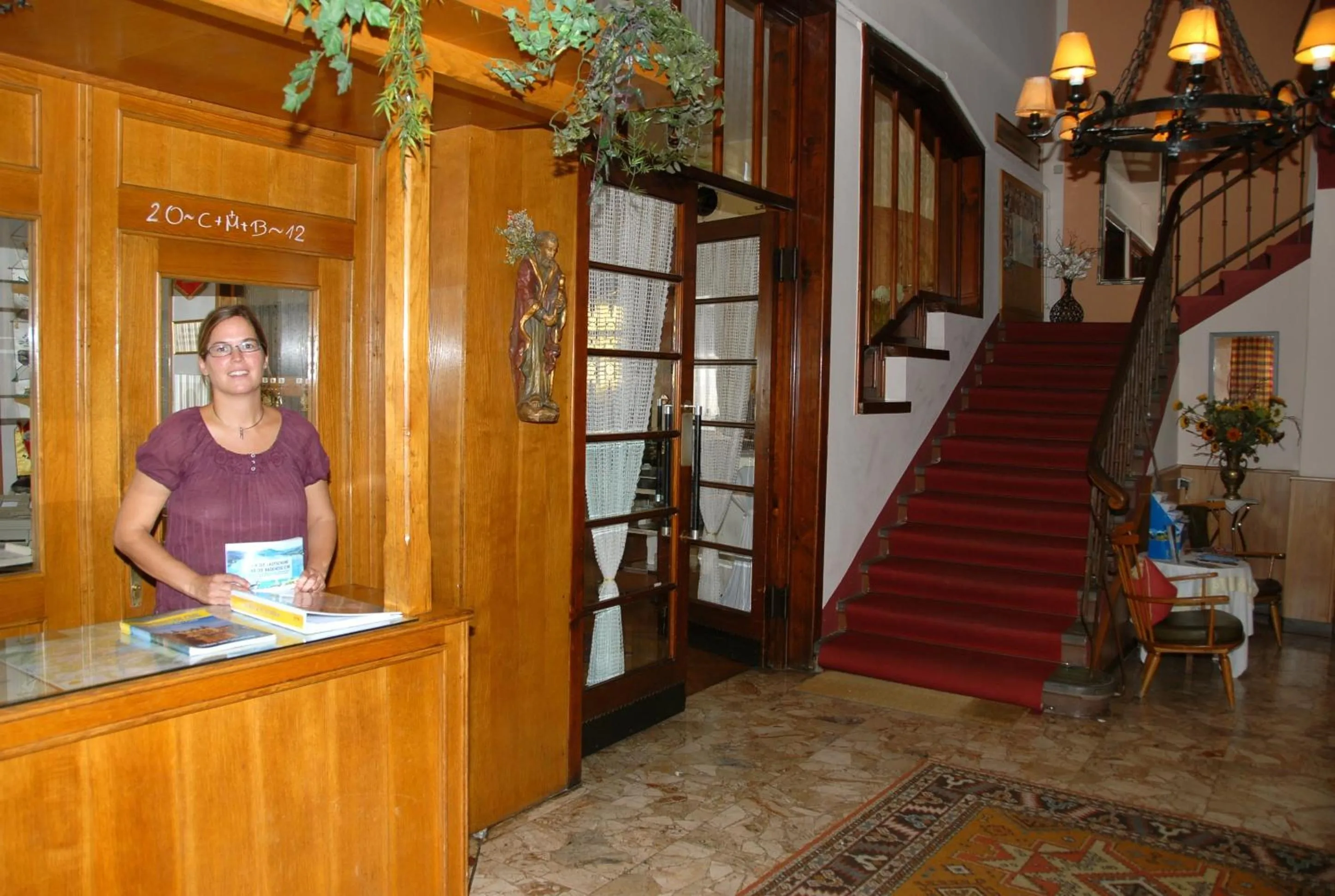 Lobby or reception in Hotel Velden Bacherlwirt