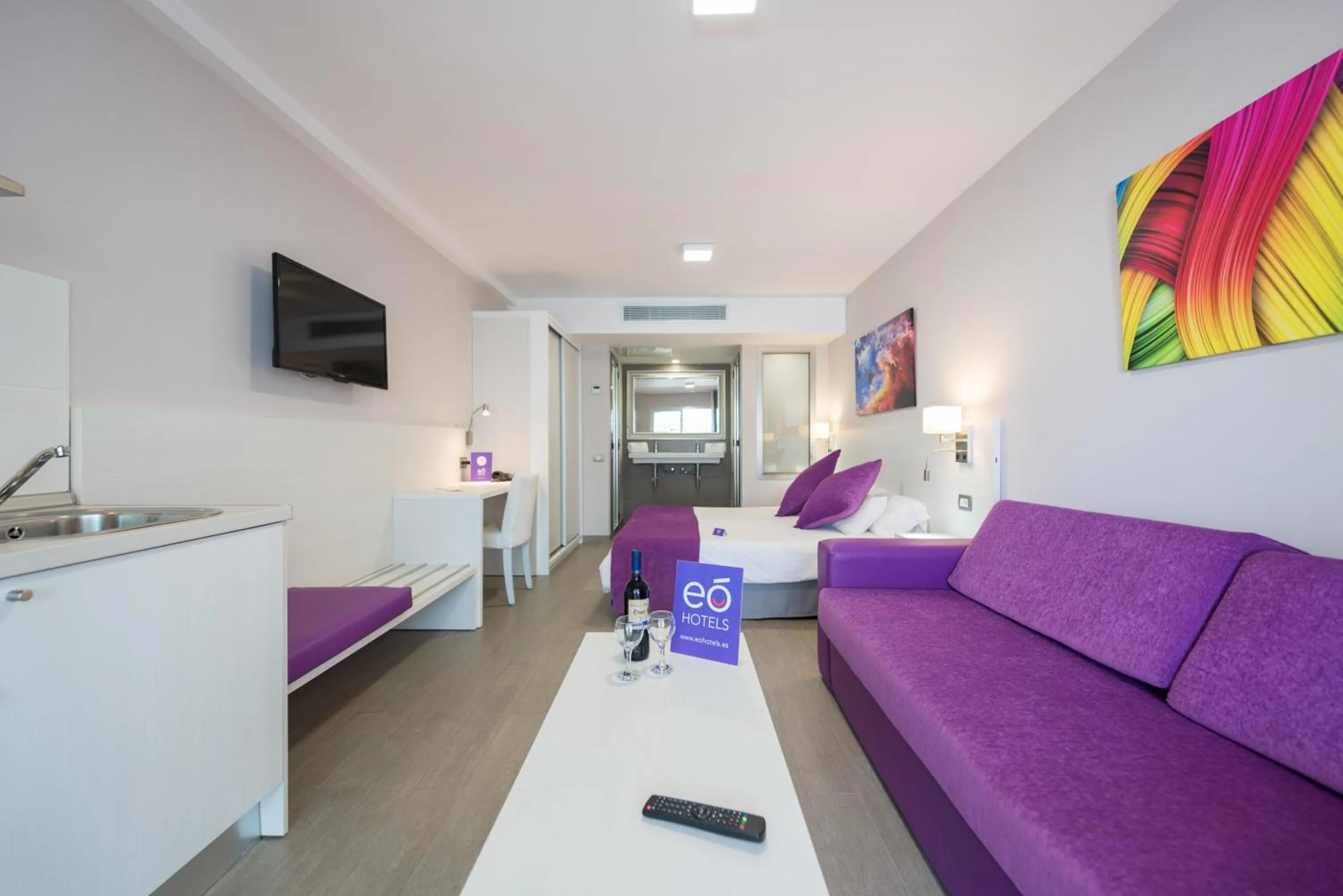 Lobby or reception in eó Corona Cedral