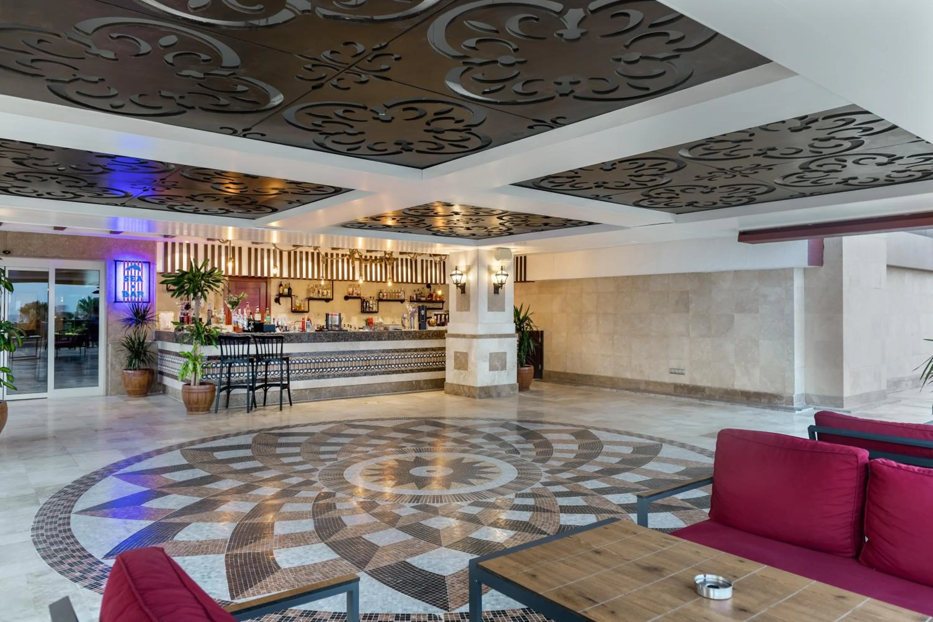Lounge or bar, Lobby/Reception in Kamelya K Club - All Inclusive