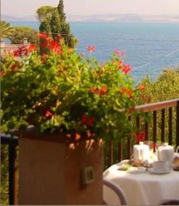 Decorative detail in Albergo Belvedere