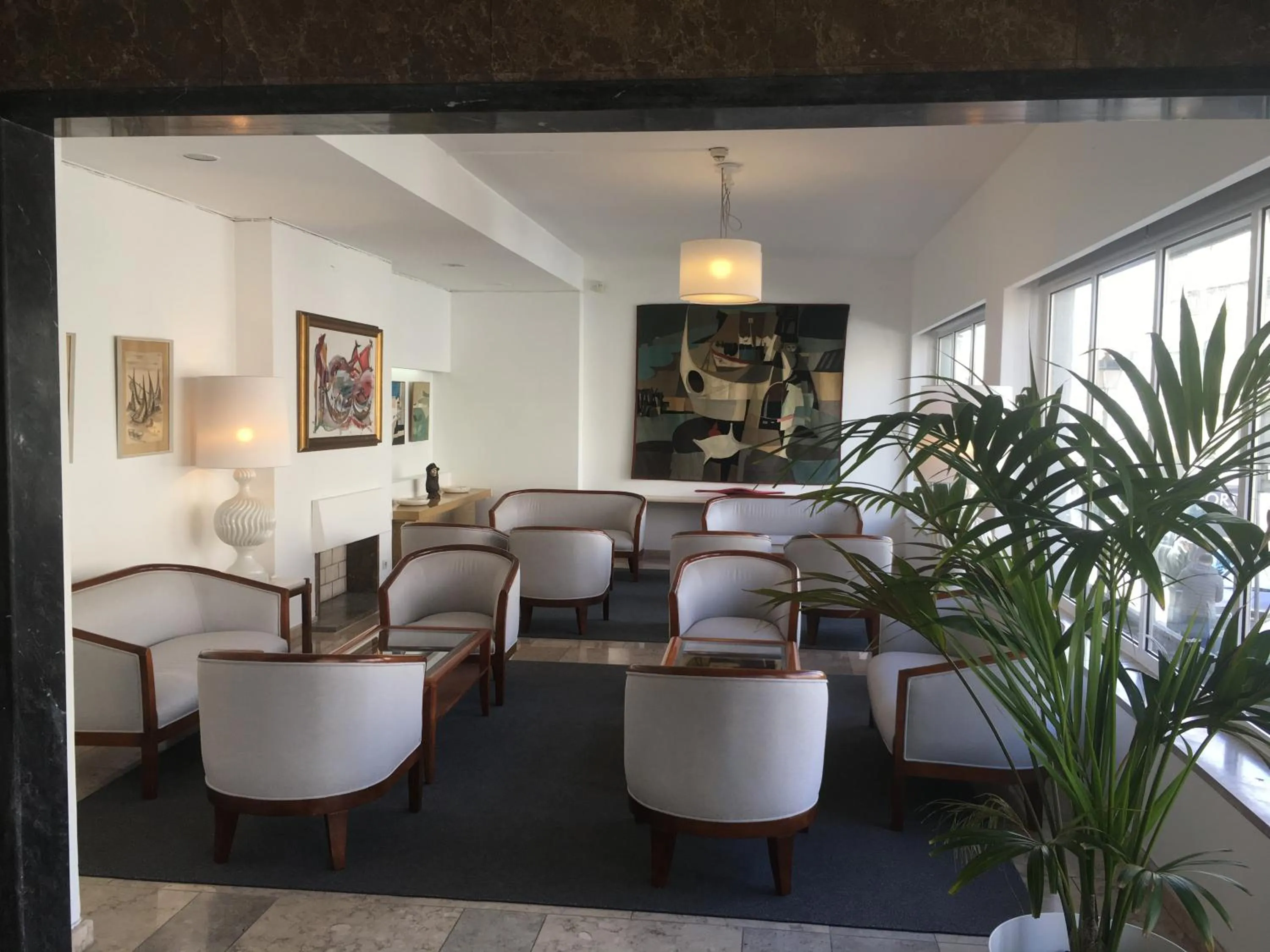 Living room in Hotel Da Nazare