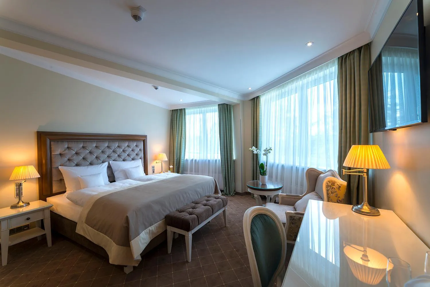 Photo of the whole room, Bed in Park Hotel & Spa Katharina