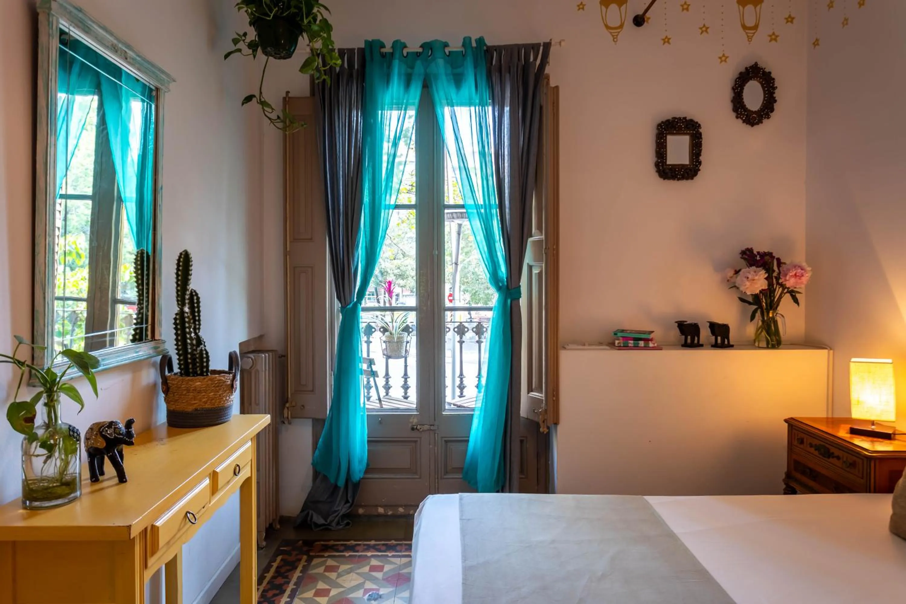 Balcony/Terrace, Bed in Primavera Hostel