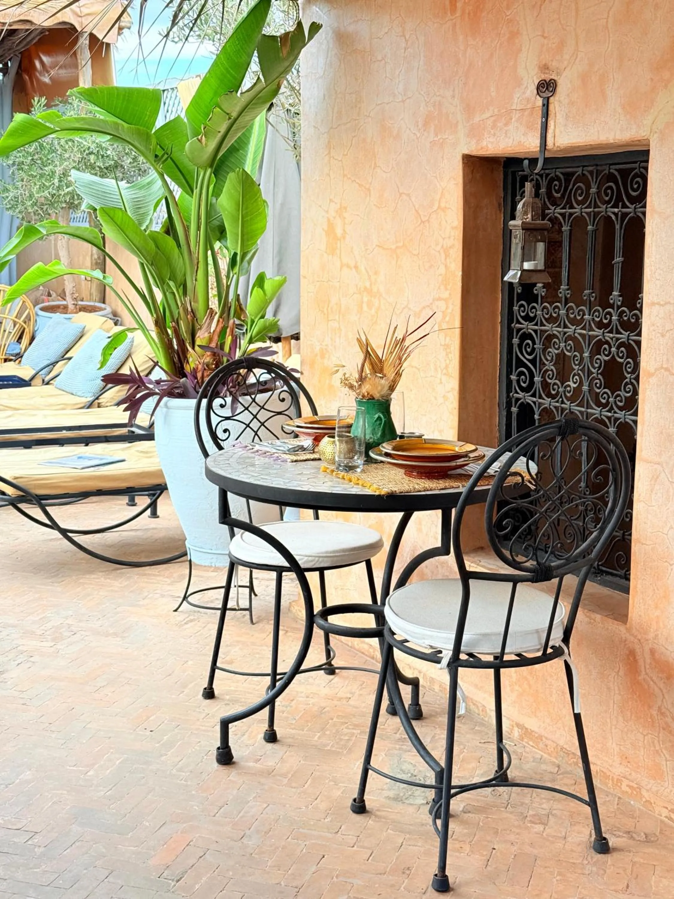 Restaurant/places to eat in Riad Dama & Spa