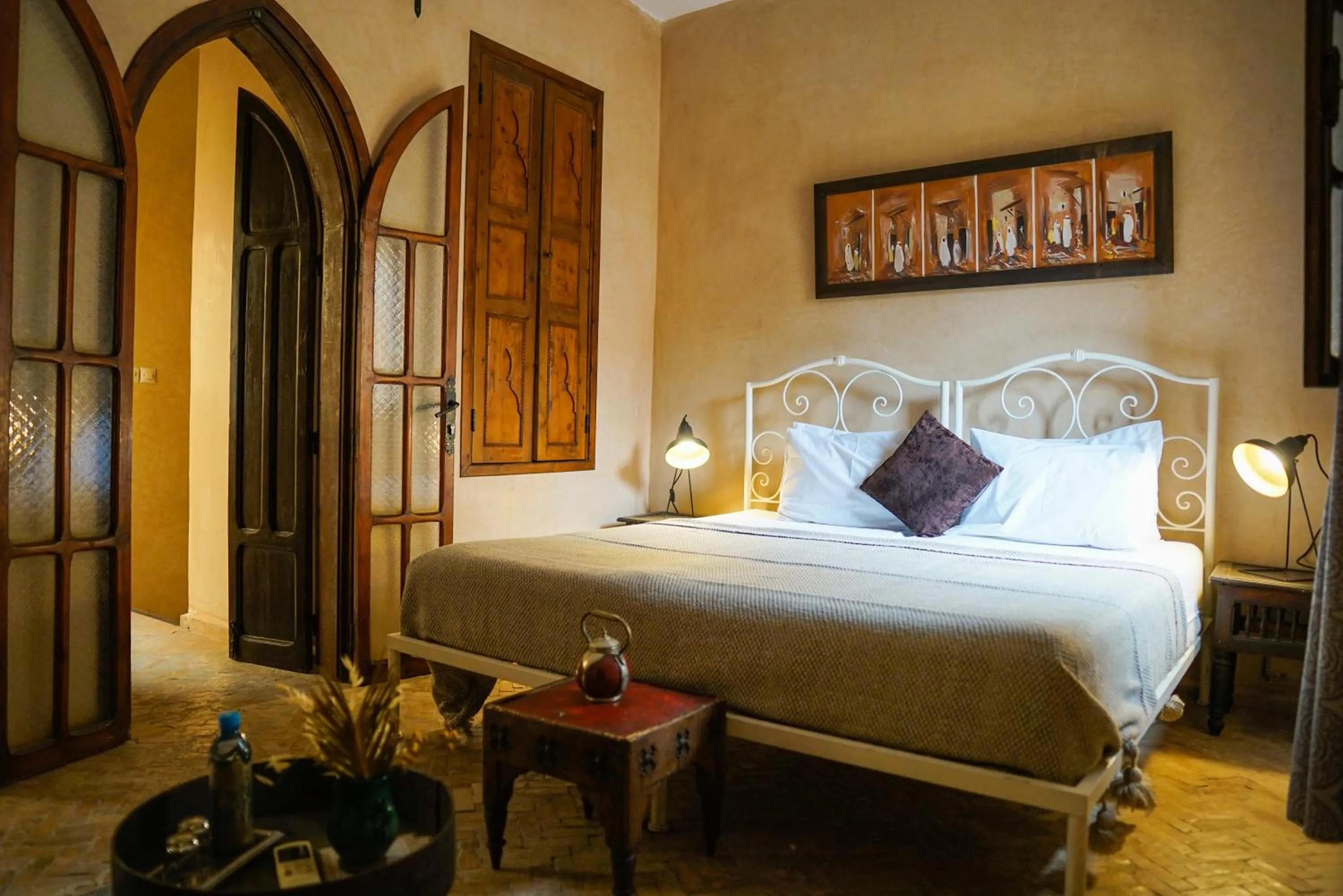 Photo of the whole room, Bed in Riad Dama & Spa