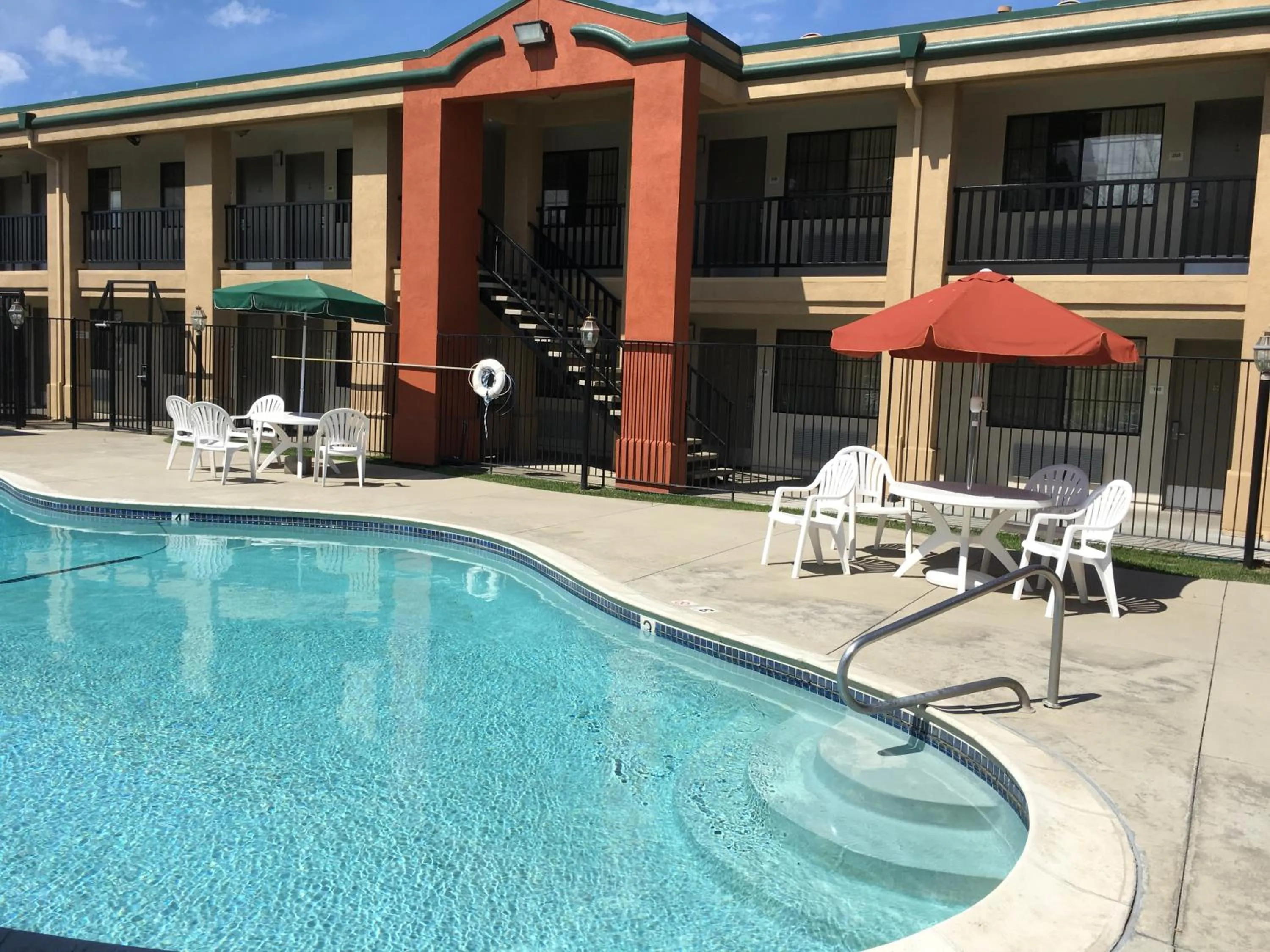 Swimming pool in Super 8 by Wyndham Salinas