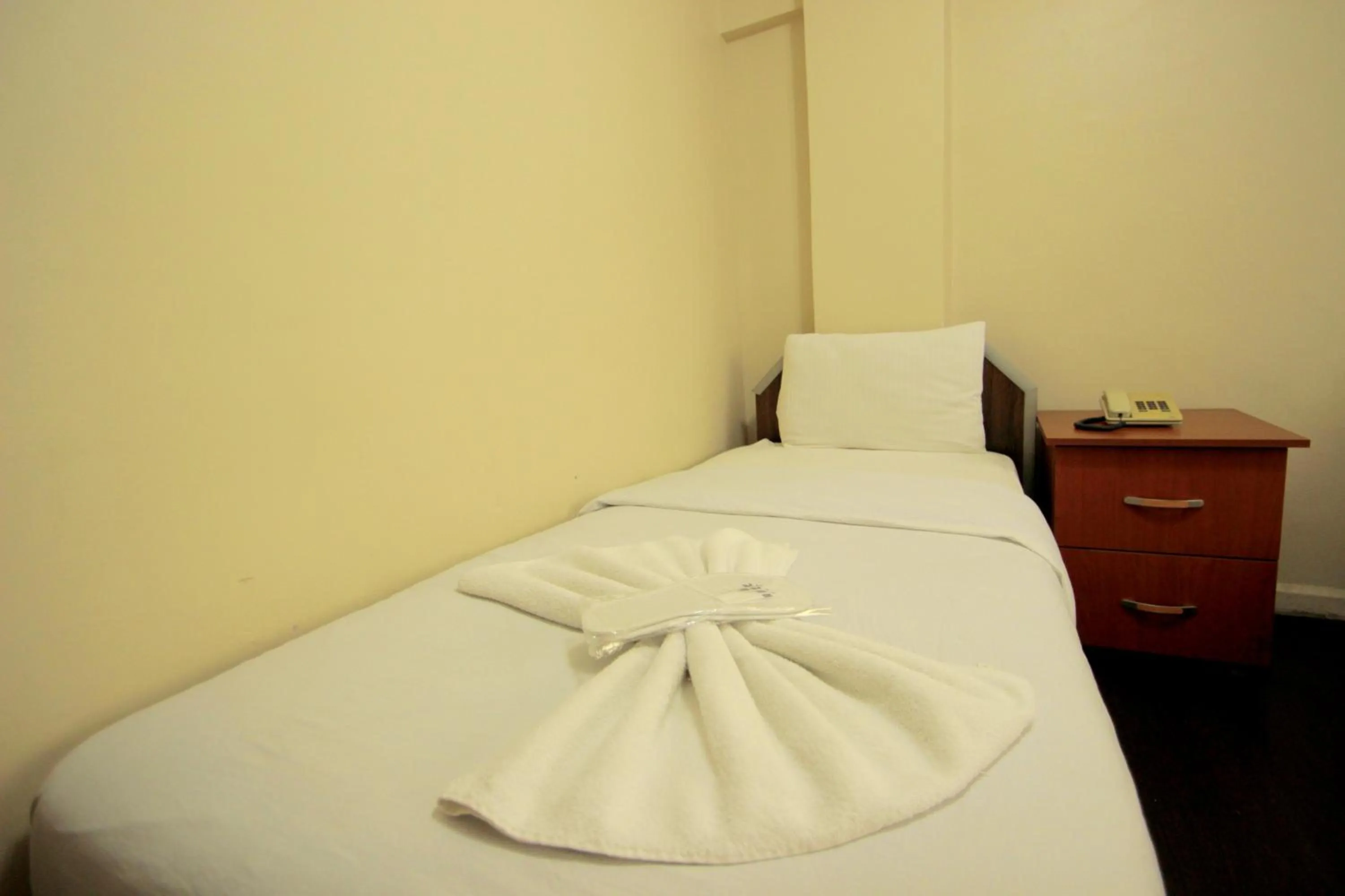 Decorative detail, Bed in Istanbul Metro Hotel