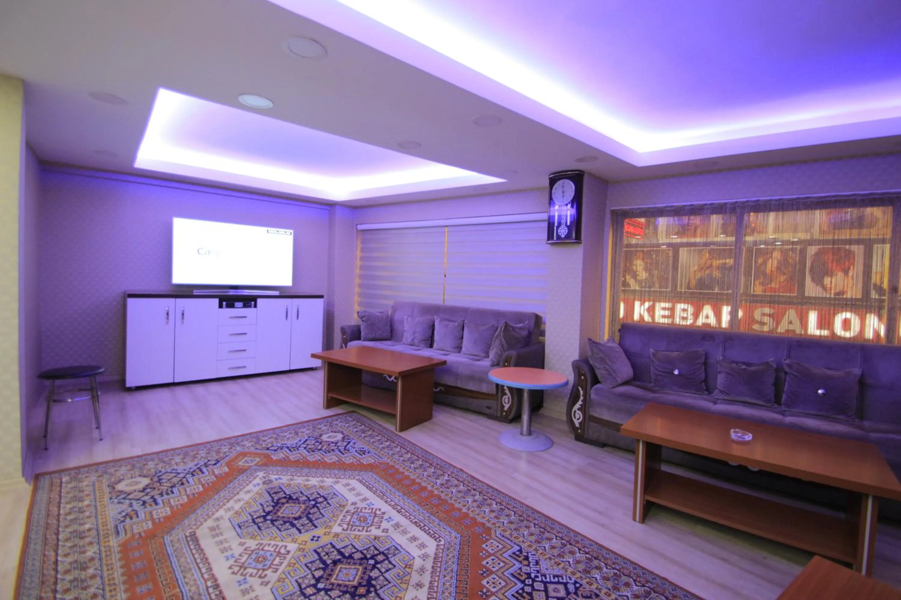 Communal lounge/ TV room in Istanbul Metro Hotel