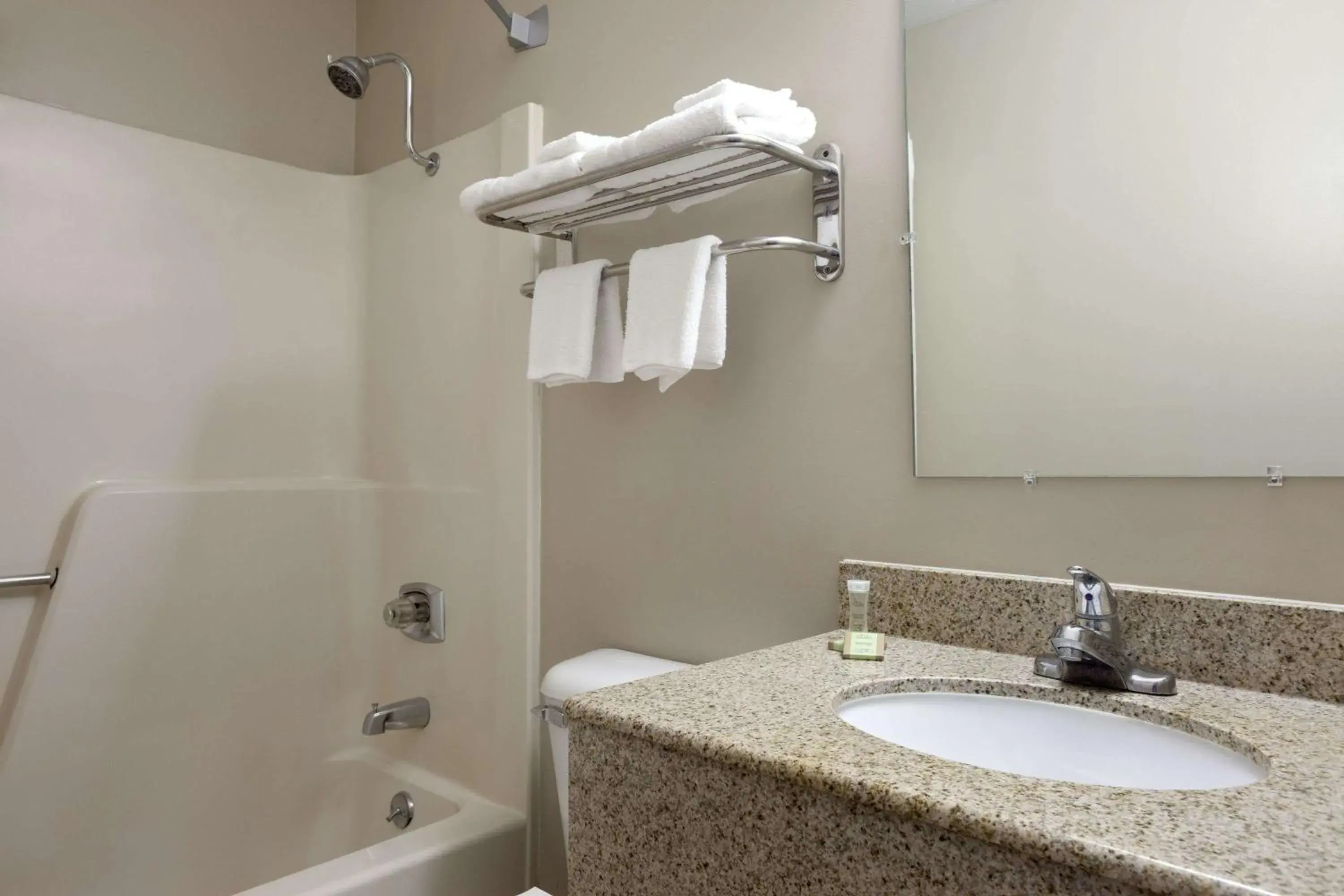 Bathroom in Super 8 by Wyndham Fremont NE