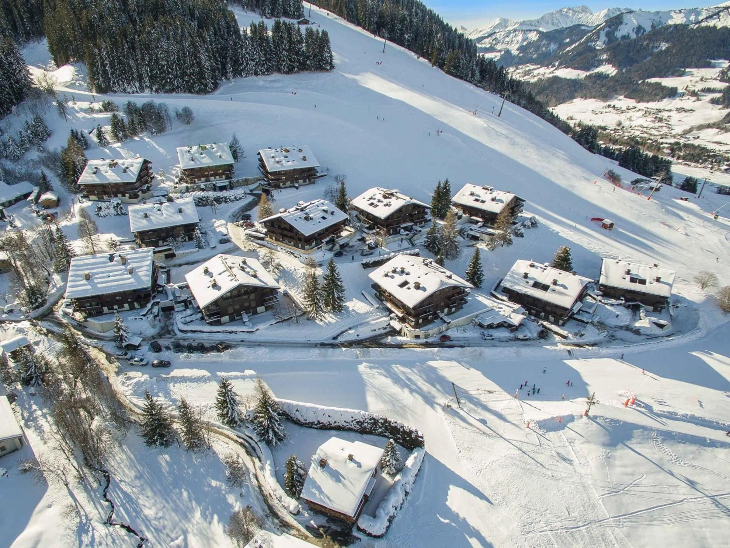 Appartement cosy 2 chambres avec wifi à Megève - FR-1-453-48