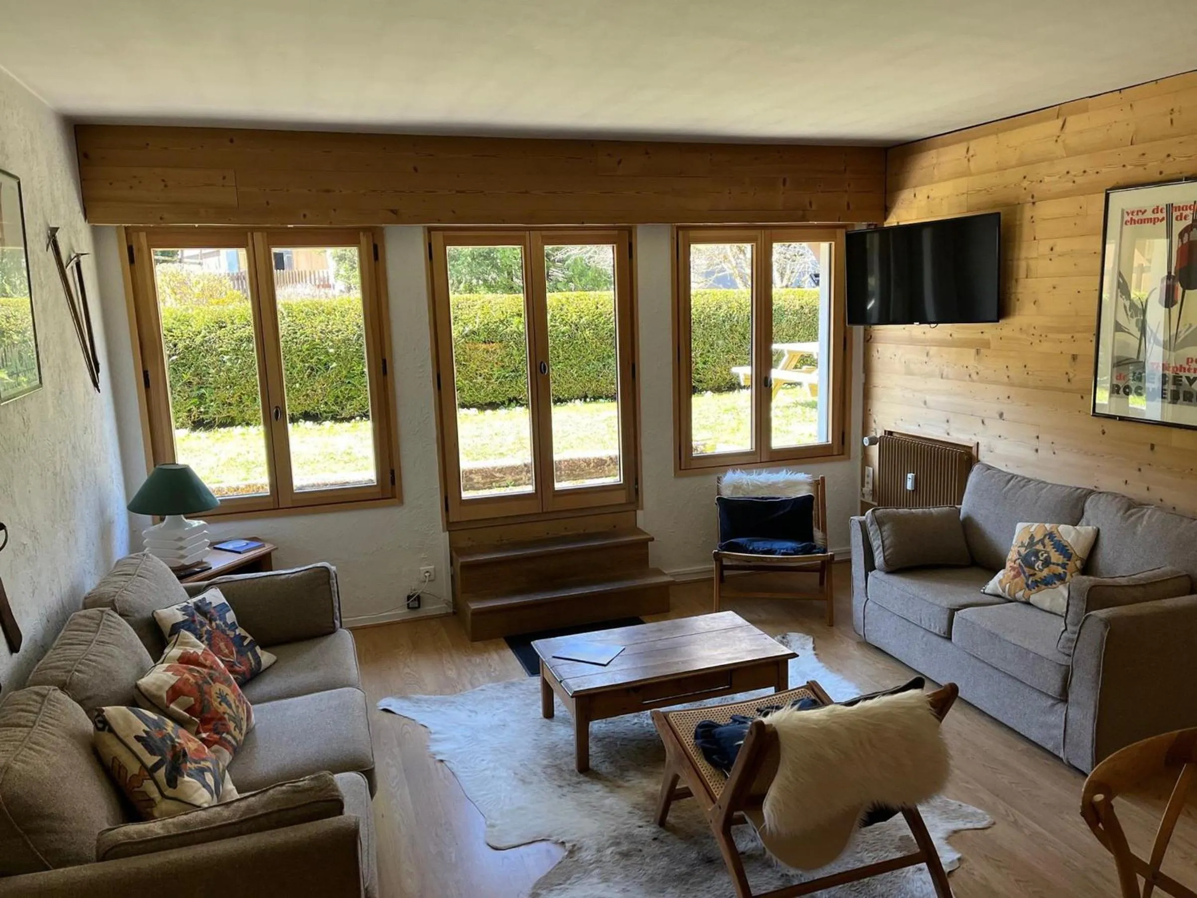 Appartement cosy 2 chambres, terrasse et parking à Megève - FR-1-453-52