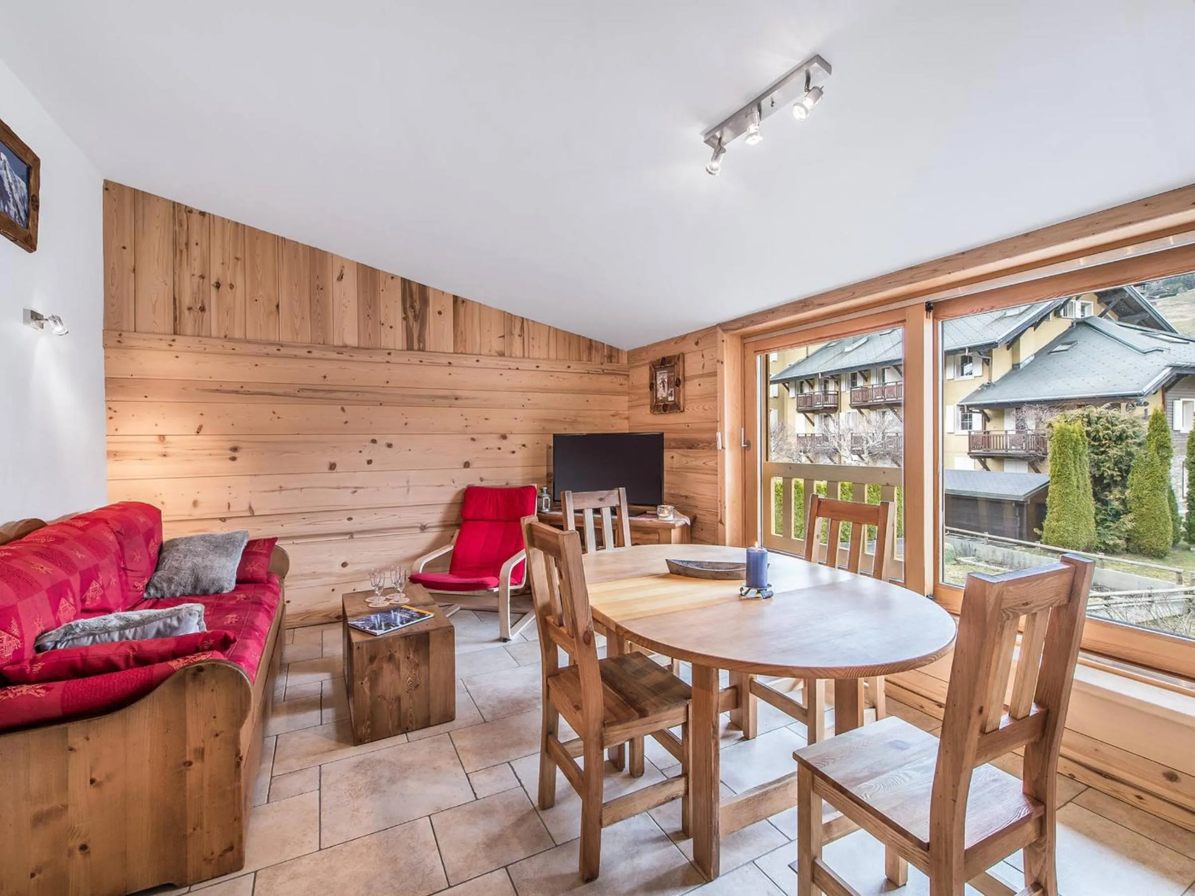 Charmant 3 pièces au centre de Megève, idéal 4 pers - FR-1-453-96