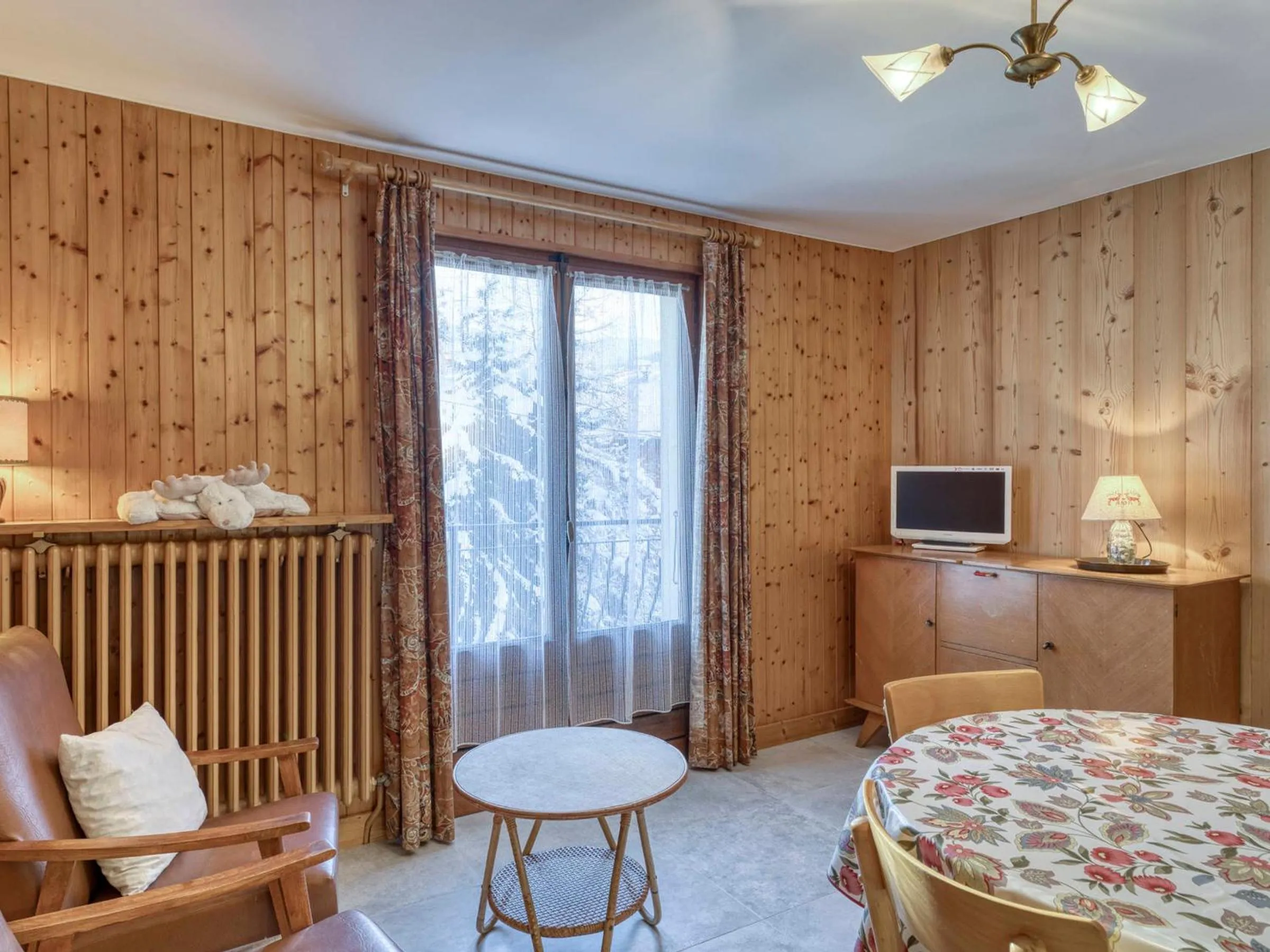 Appartement cosy 1 chambre à Megève avec WiFi et parking - FR-1-453-122