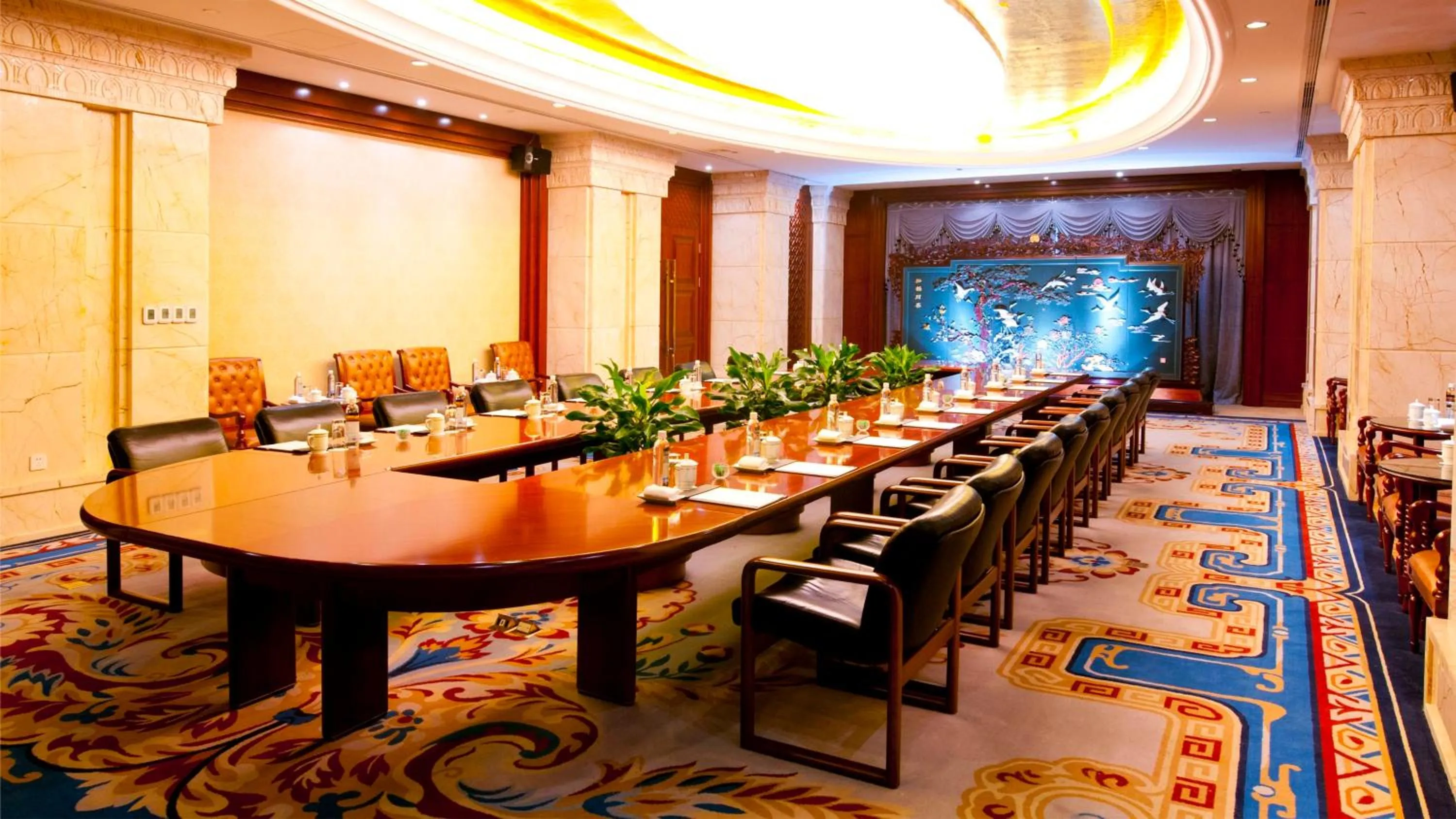 Meeting/conference room in Crowne Plaza Deqing Moganshan by IHG
