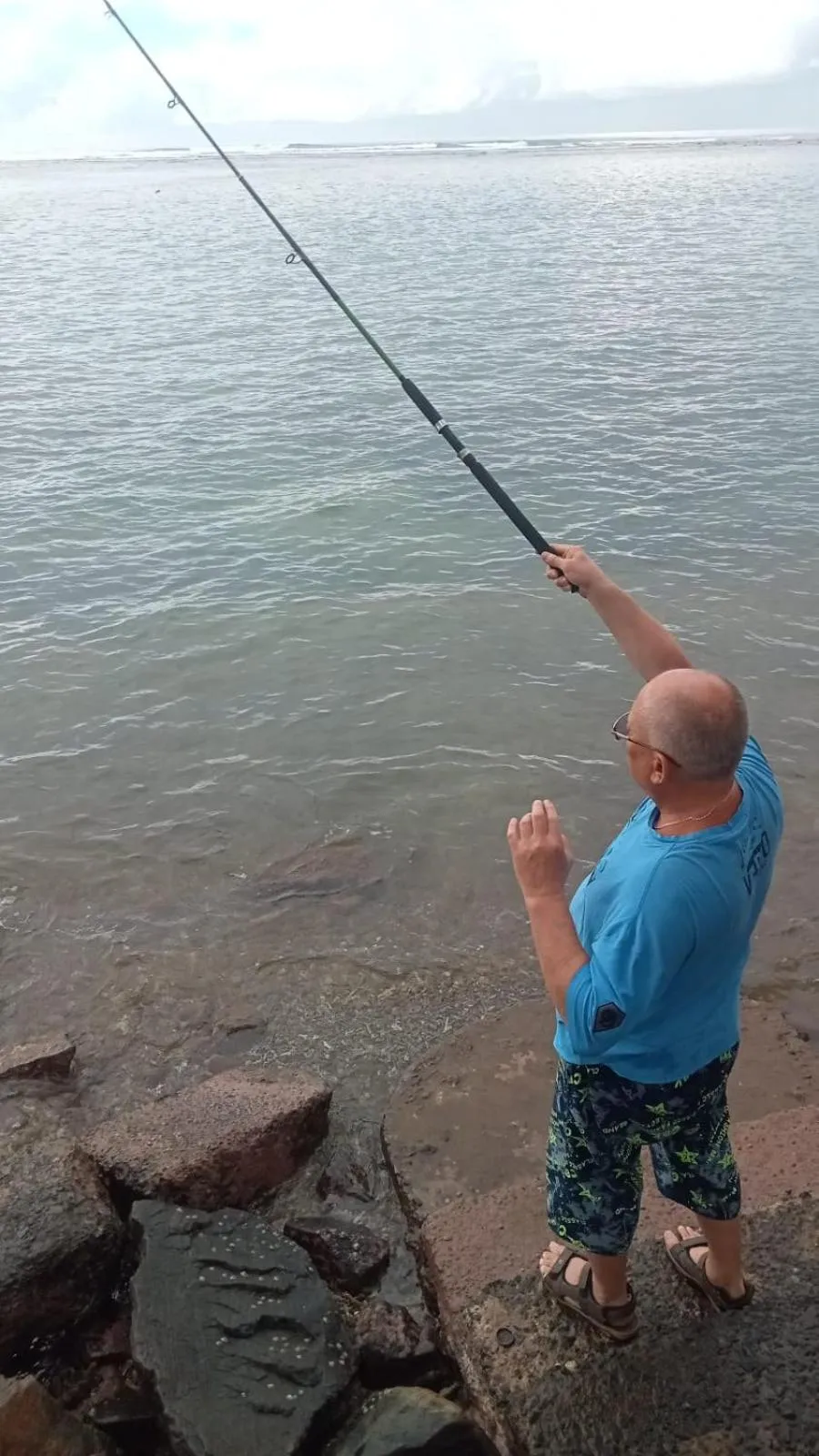 Fishing in Reef Garden Hotel