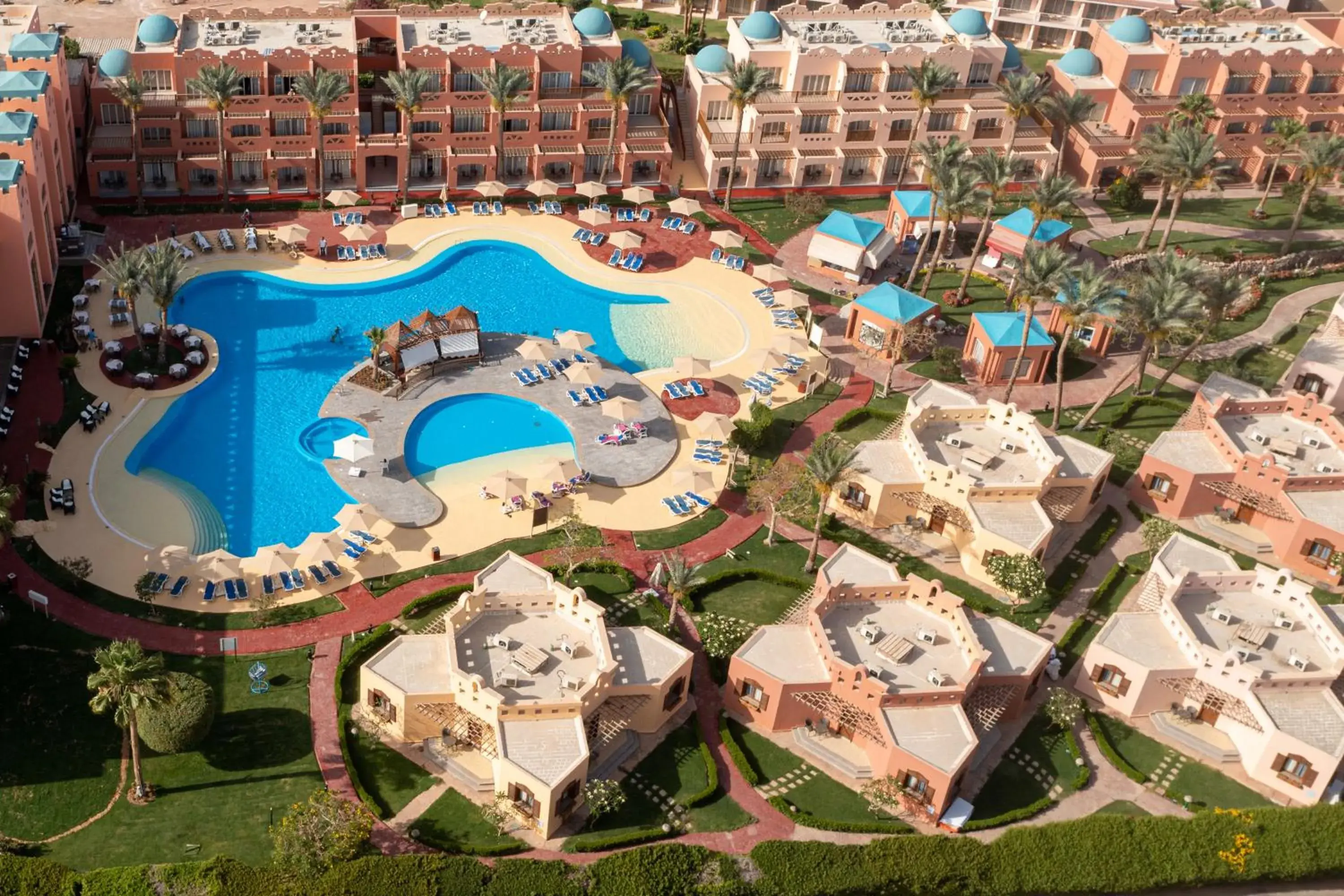 Property building, Pool View in Nubian Island Hotel