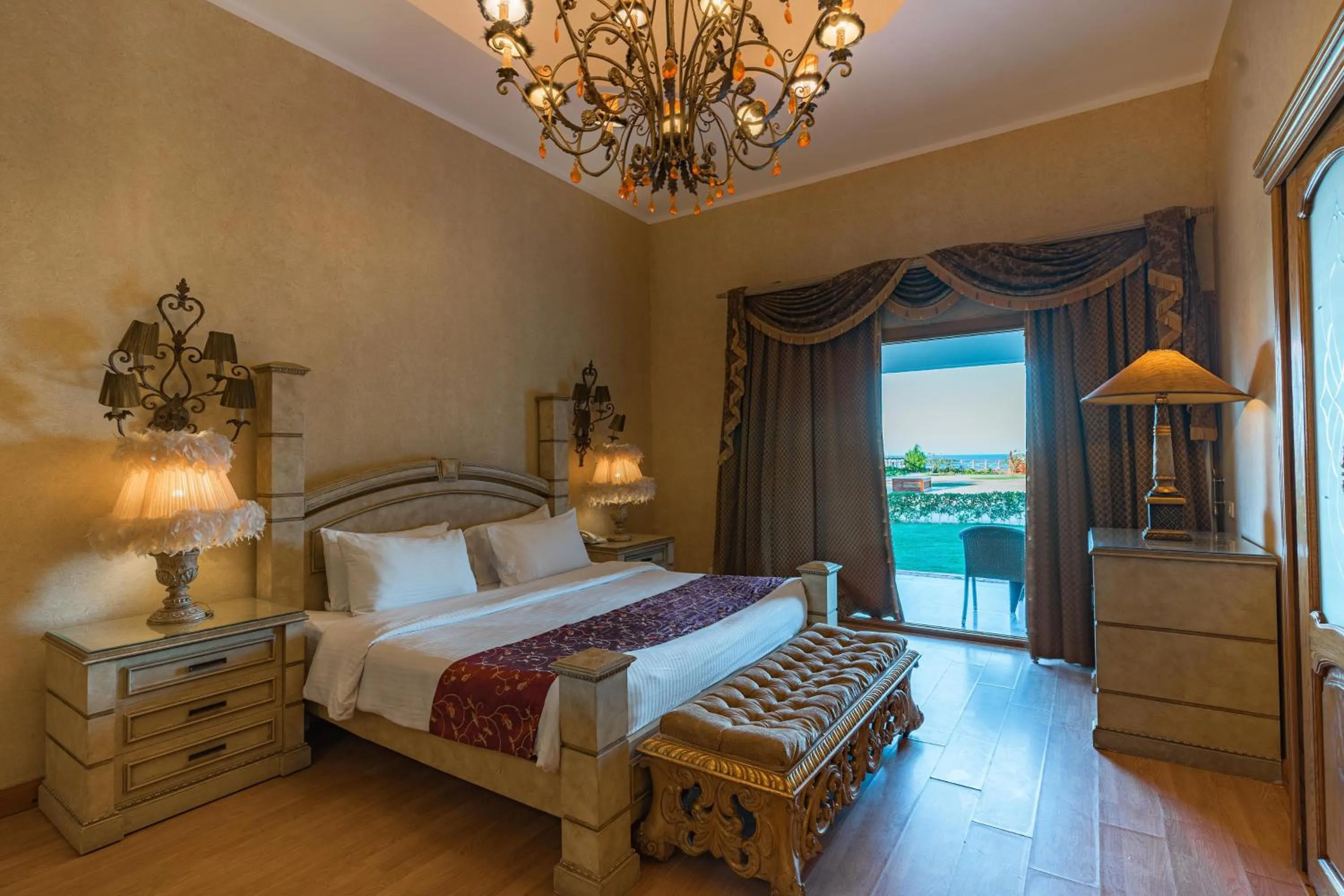 Bedroom, Bed in Nubian Island, Families and Couples only