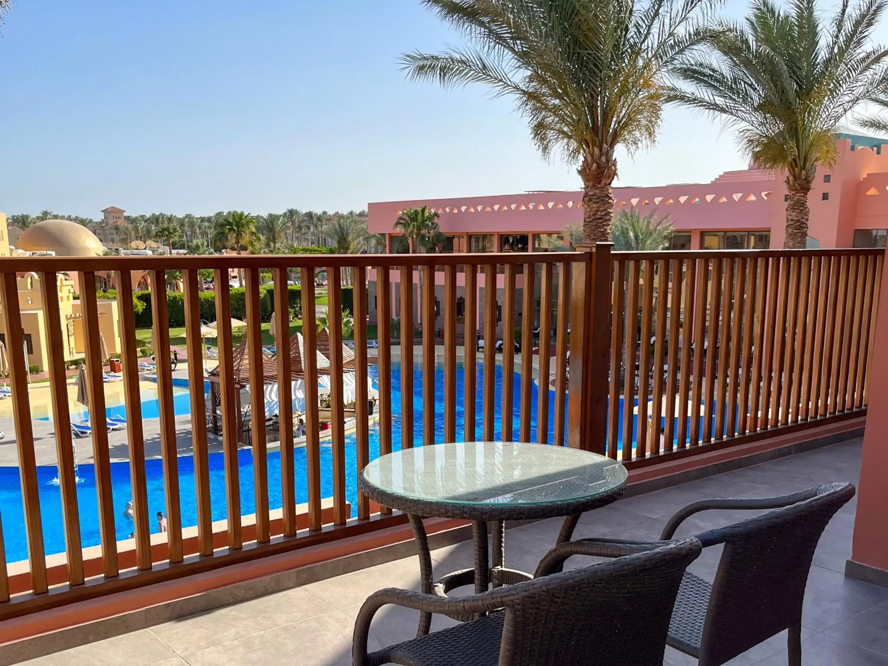 Balcony/Terrace in Nubian Island Hotel