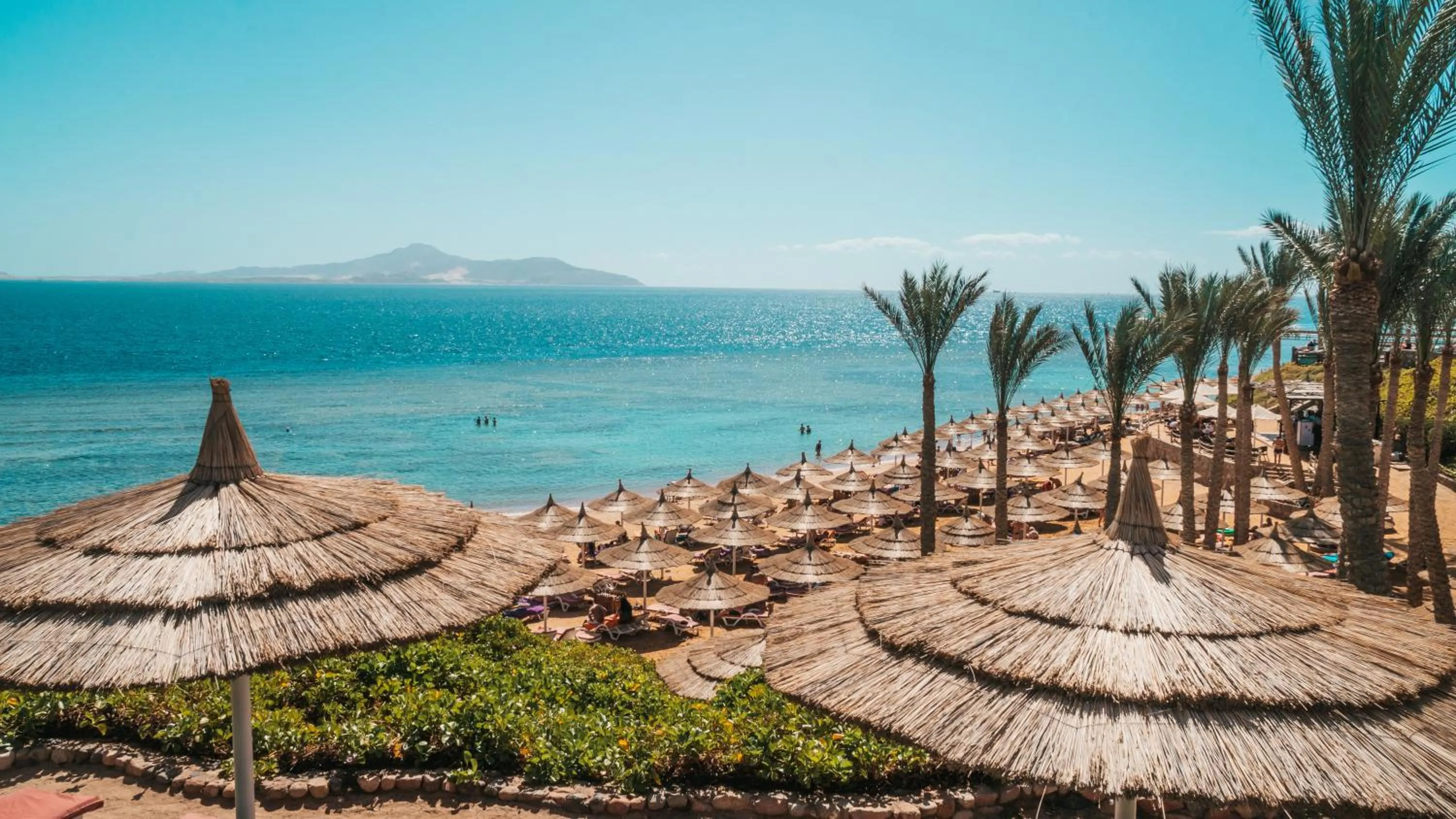 Beach in Nubian Island, Families and Couples only