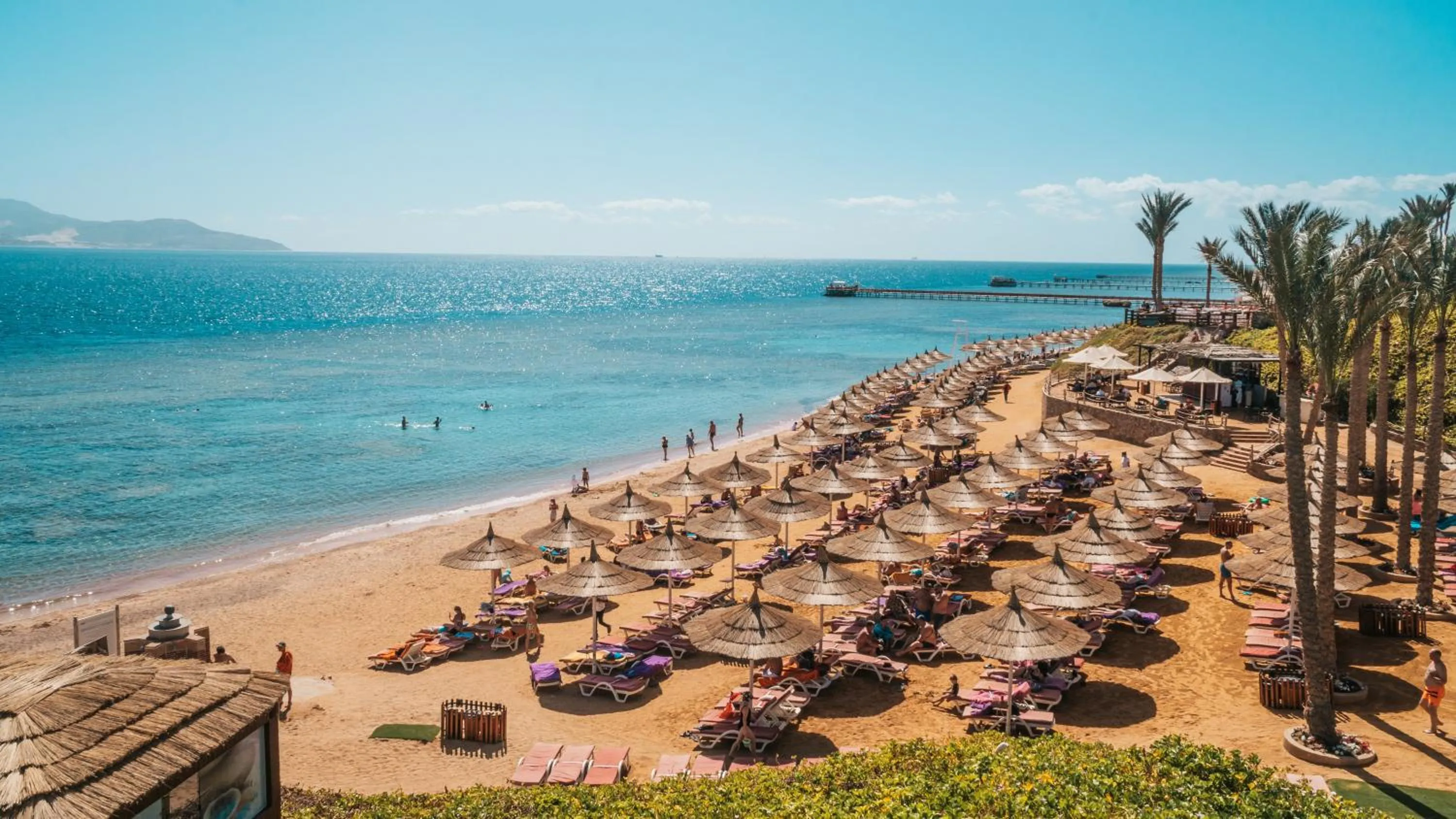Beach in Nubian Island, Families and Couples only