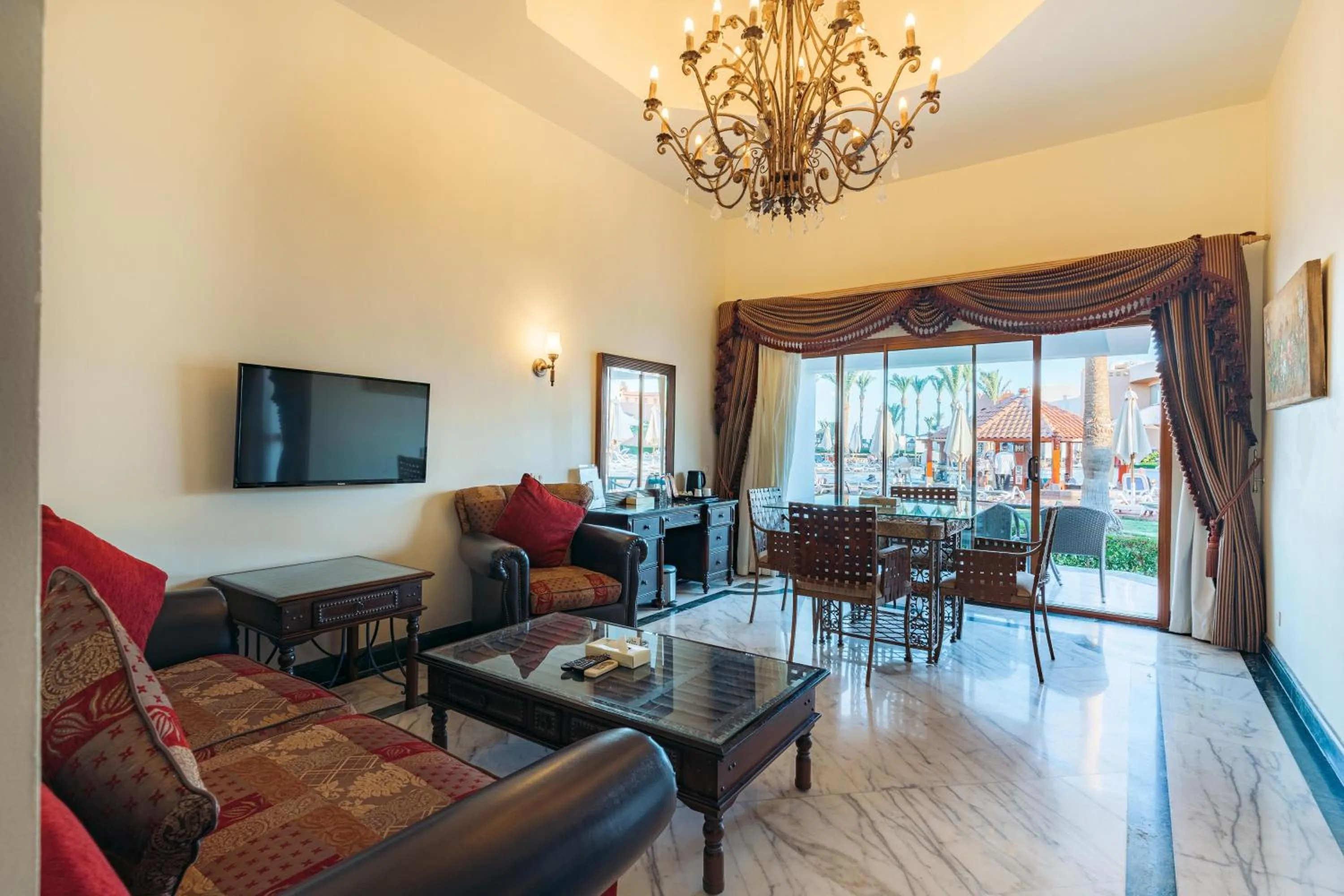Living room in Nubian Island, Families and Couples only