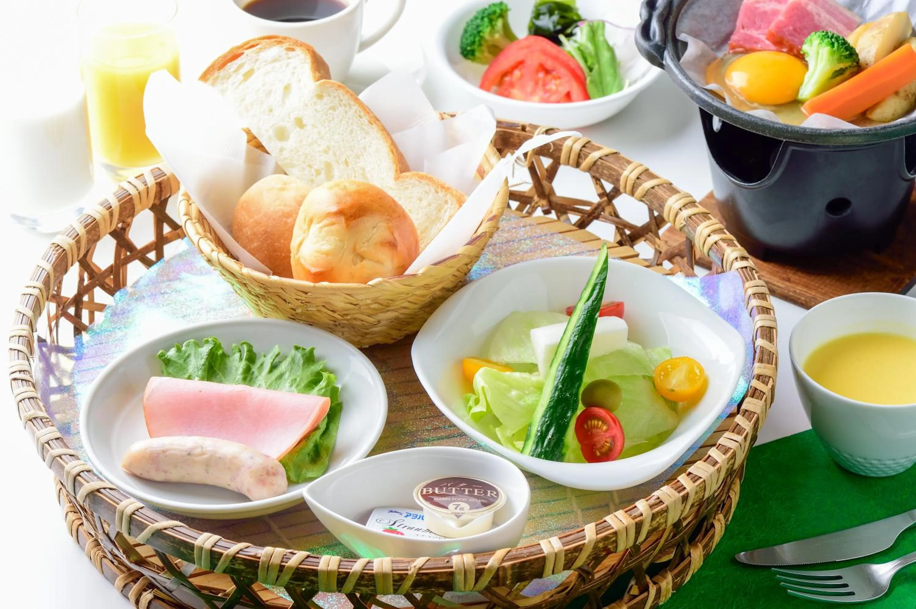 Breakfast in Iya Onsen