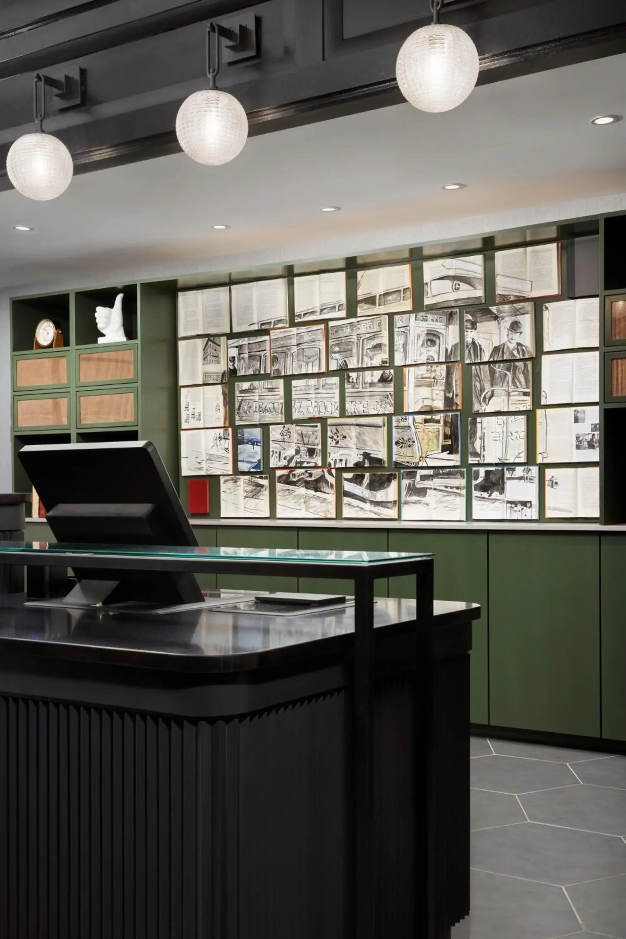 Lobby or reception in The Arcadian Lobby or reception in The Arcadian